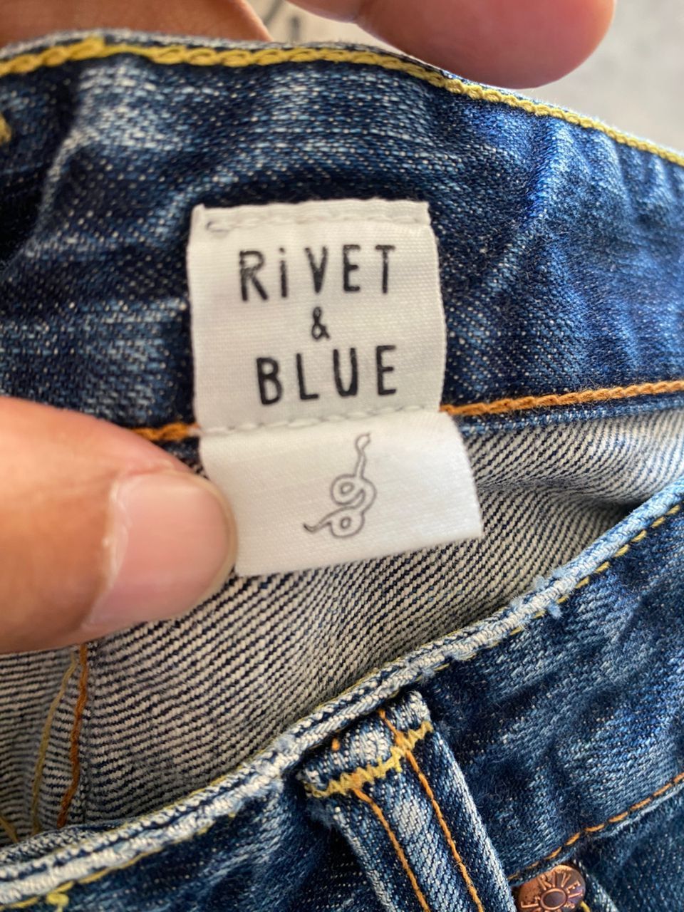 Japanese Brand Vintage River & Blue Flare Distressed Denim Size US 32 / EU 48 - 24 Thumbnail