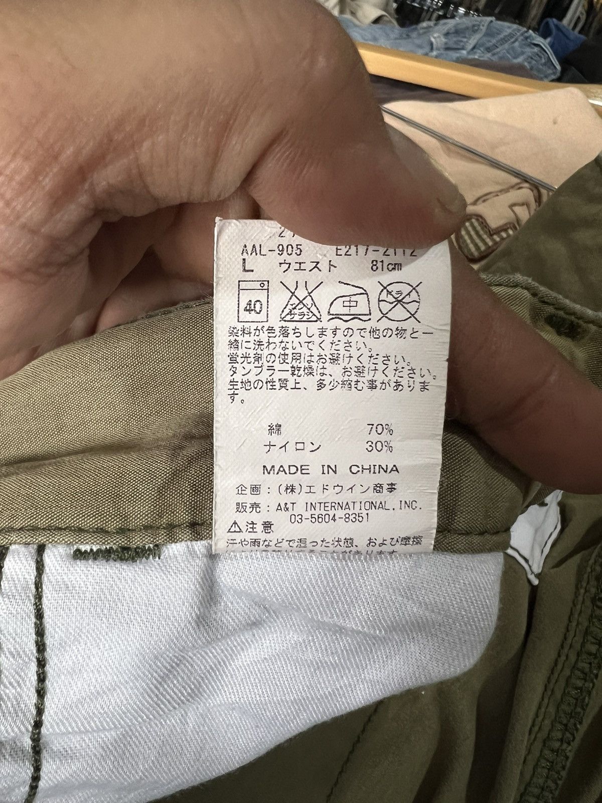 Alpha Industries 🔥Rare Alpha Industries Front Pockets Short Cargo Pants Size US 36 / EU 52 - 17 Thumbnail