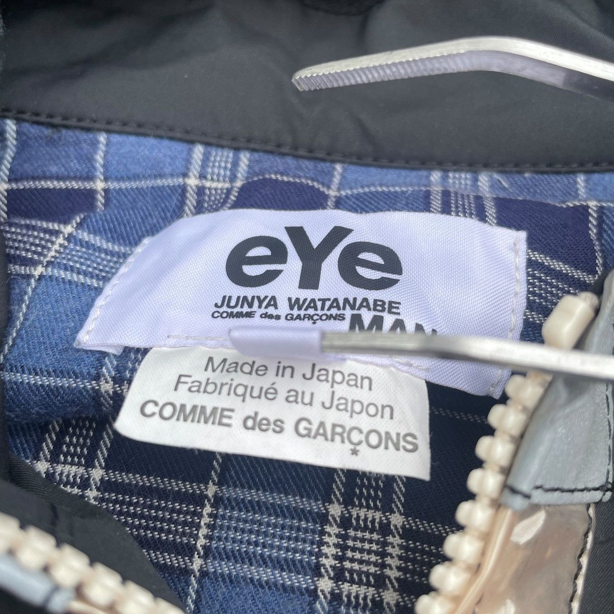 Comme des Garcons Junya Watanabe MAN - Reflective Taped Popover Jacket Size US XL / EU 56 / 4 - 10 Thumbnail