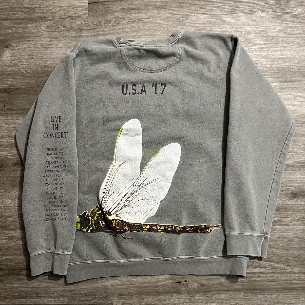 Travis Scott Travis Scott Iridescent 2017 Tour Live In Concert Crewneck Size US S / EU 44-46 / 1 - 10 Thumbnail