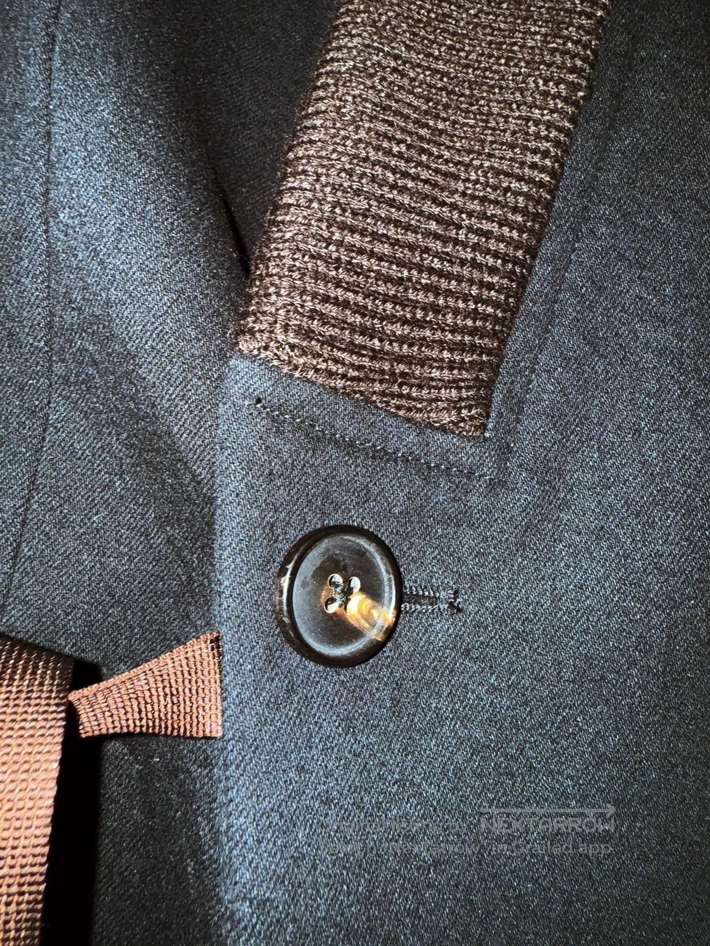 Umit Benan Multi Color Shawl Collar Button Front Jacket. Size US M / EU 48-50 / 2 - 3 Thumbnail