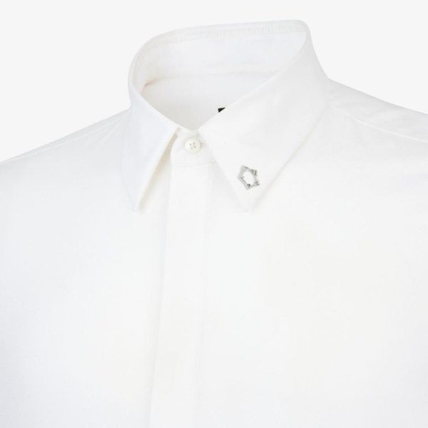 Fendi o1loc1c0824 Shirt in White Size US XL / EU 56 / 4 - 3 Thumbnail