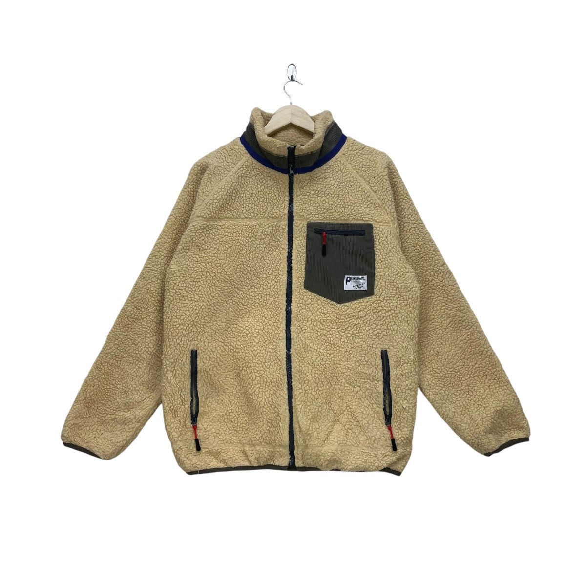 Japanese Brand × Vintage 💥Vintage Power To The People Deep Pile Jacket Size US M / EU 48-50 / 2 - 1 Thumbnail