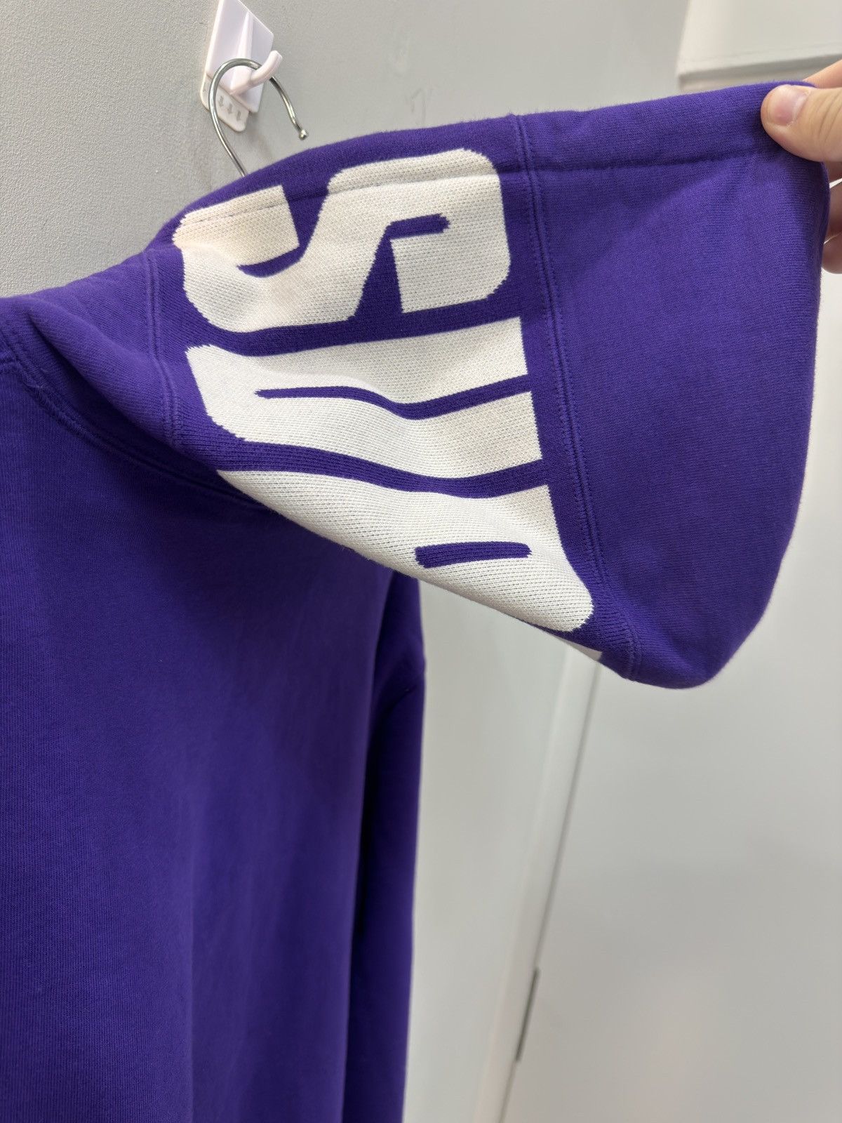 Supreme Supreme Purple Logo Hoodie Size US S / EU 44-46 / 1 - 5 Thumbnail