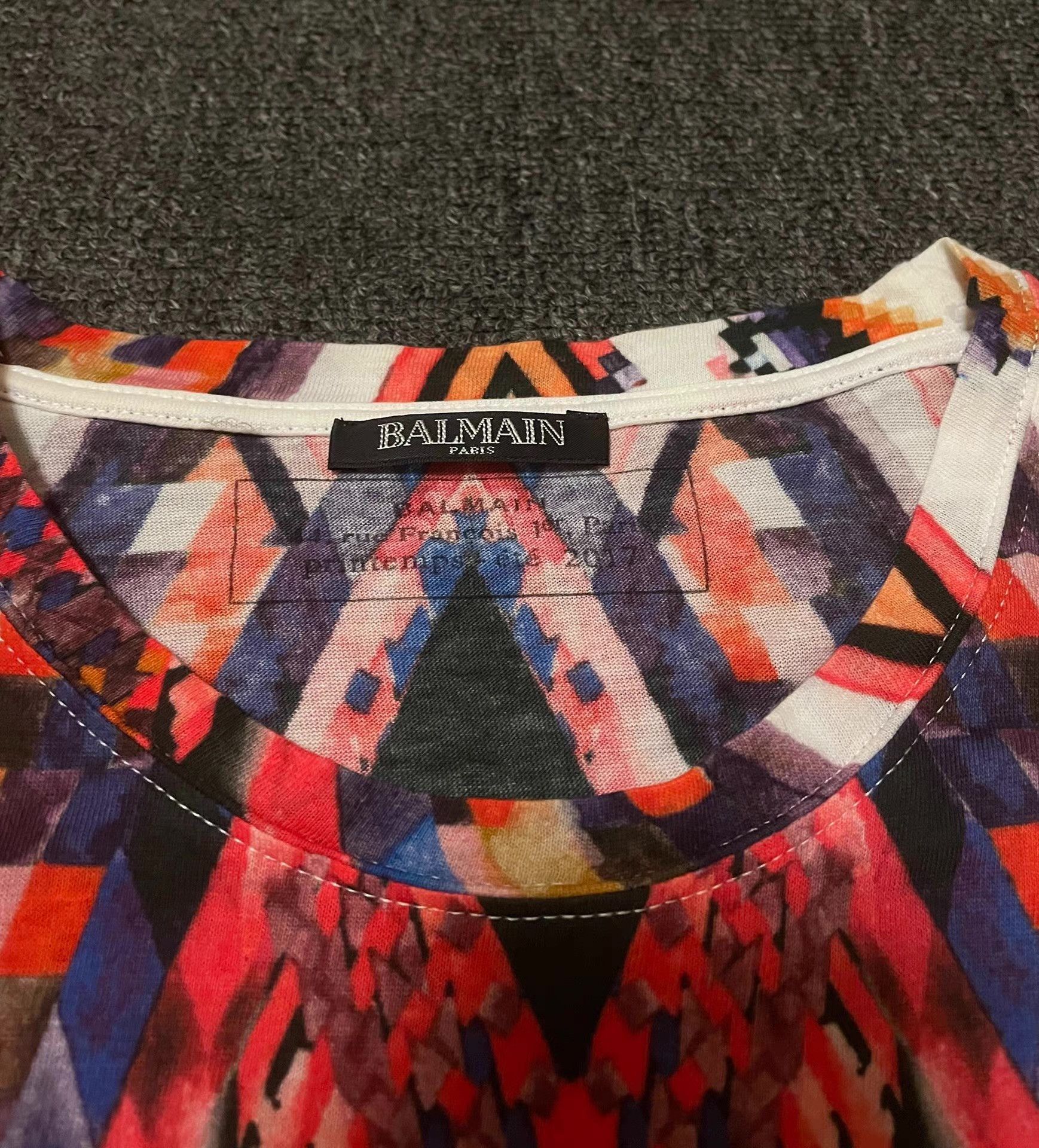 Balmain Balmain short-sleeve T-shirt. Q4 Size US M / EU 48-50 / 2 - 4 Thumbnail