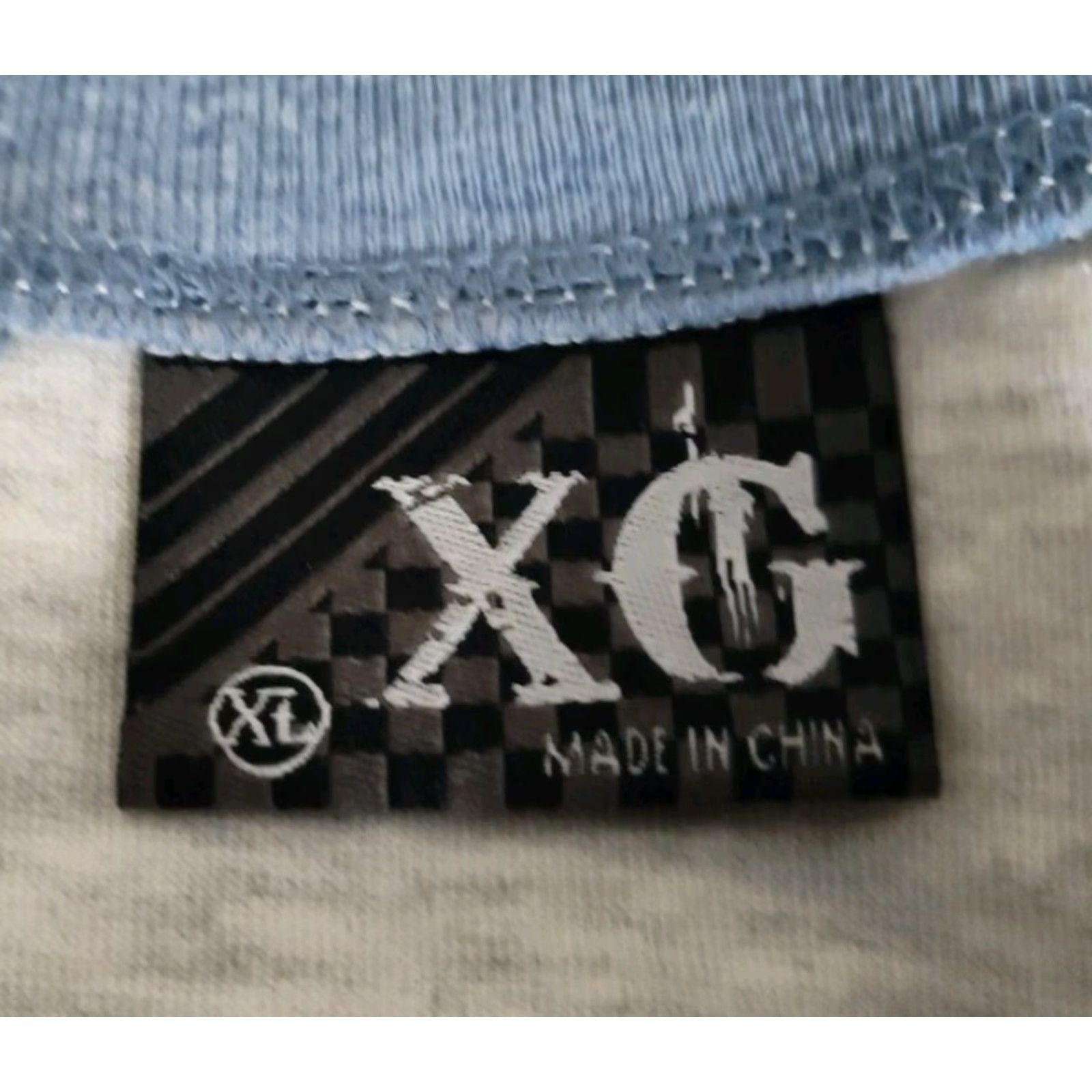 Vintage VINTAGE XG Raglan Sleeve Tee Shirt Men XL White Blue Biker Dare Devils Motorcycle T-Shirt Shirt Crew 3/4 Sleeve Size US XL / EU 56 / 4 - 4 Thumbnail