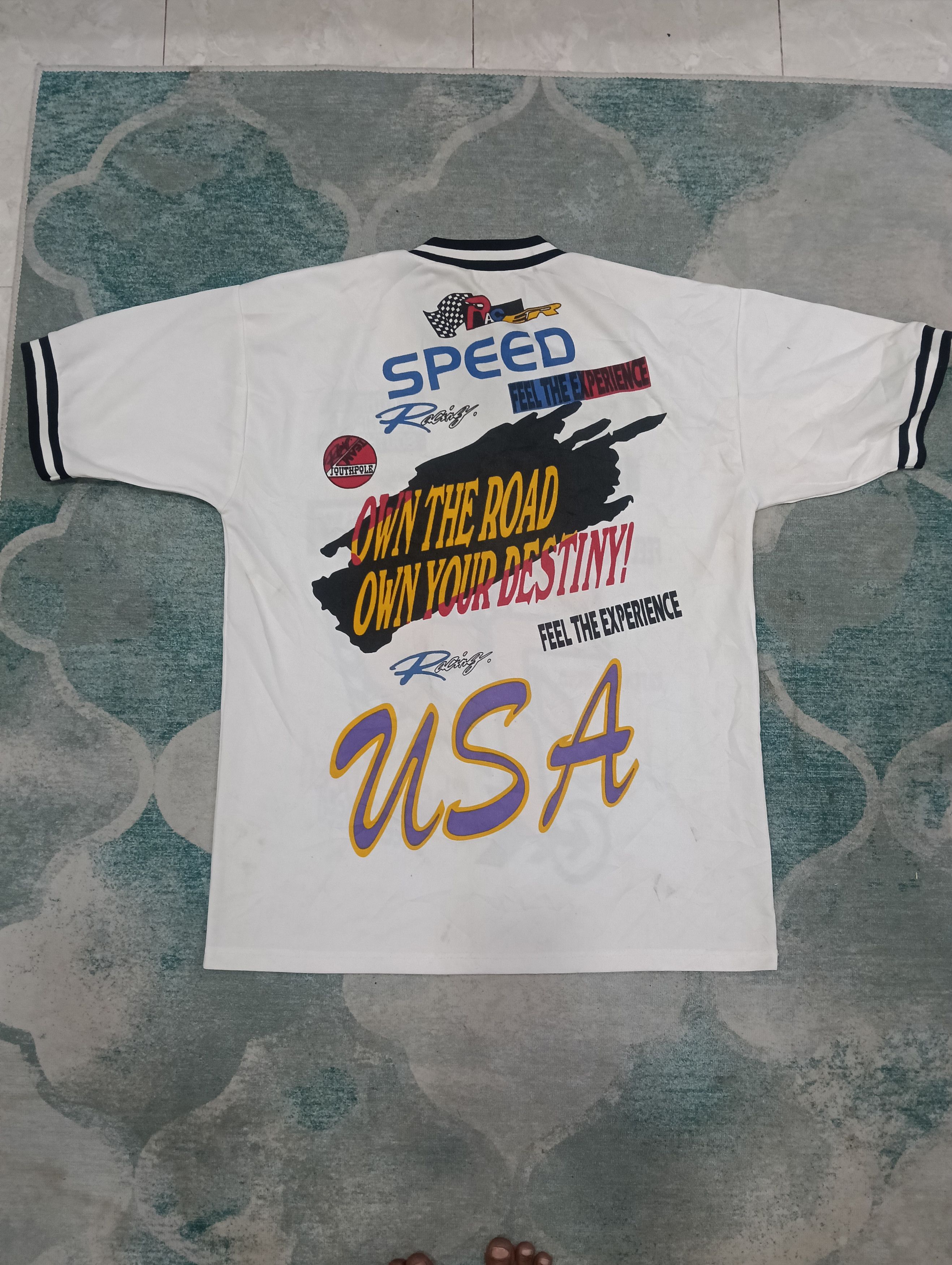 Southpole ⚡Rare South Pole Racing Shirt Jersey⚡ Size US XXL / EU 58 / 5 - 2 Thumbnail