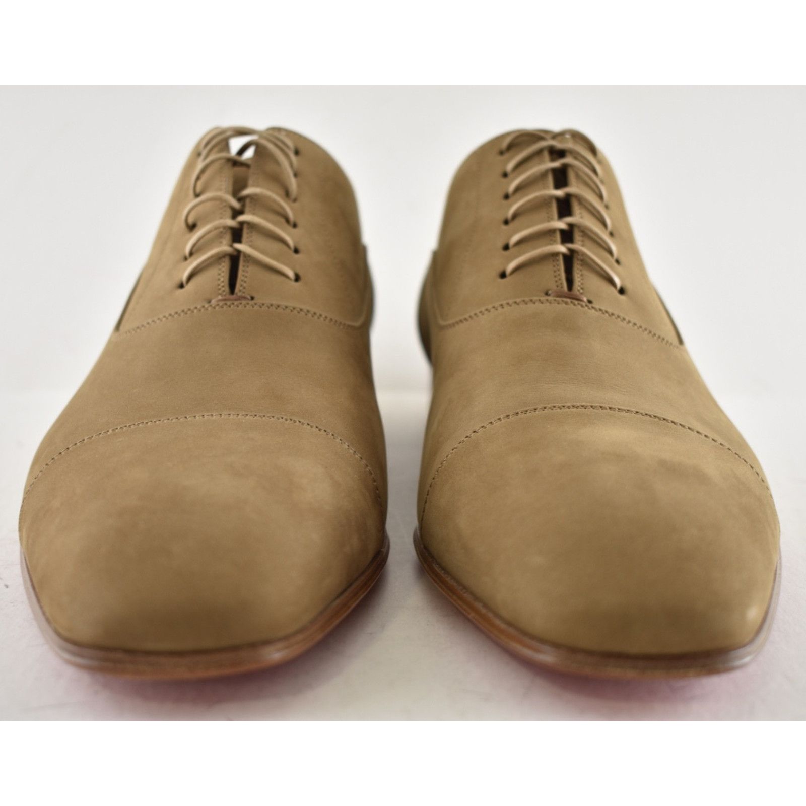 Christian Louboutin Christian Louboutin Beige Oxford Dress Loafer 43.5 10.5 Size US 10 / EU 43 - 7 Thumbnail