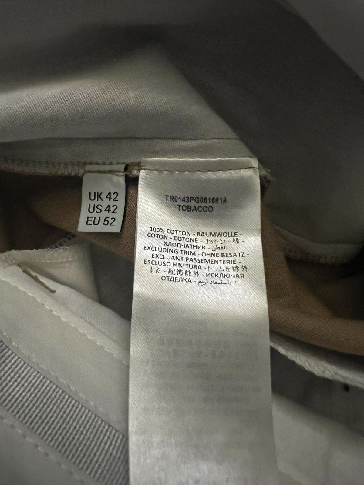 JW Anderson JW Anderson Calvary Twill Front Pleat Trousers Size US 42 / EU 58 - 7 Thumbnail