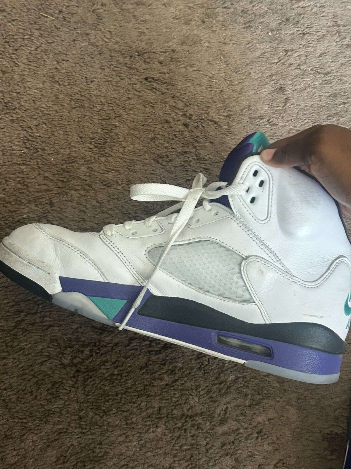 Jordan Brand Jordan 5 grape retro 2025 Size US 10 / EU 43 - 6 Thumbnail