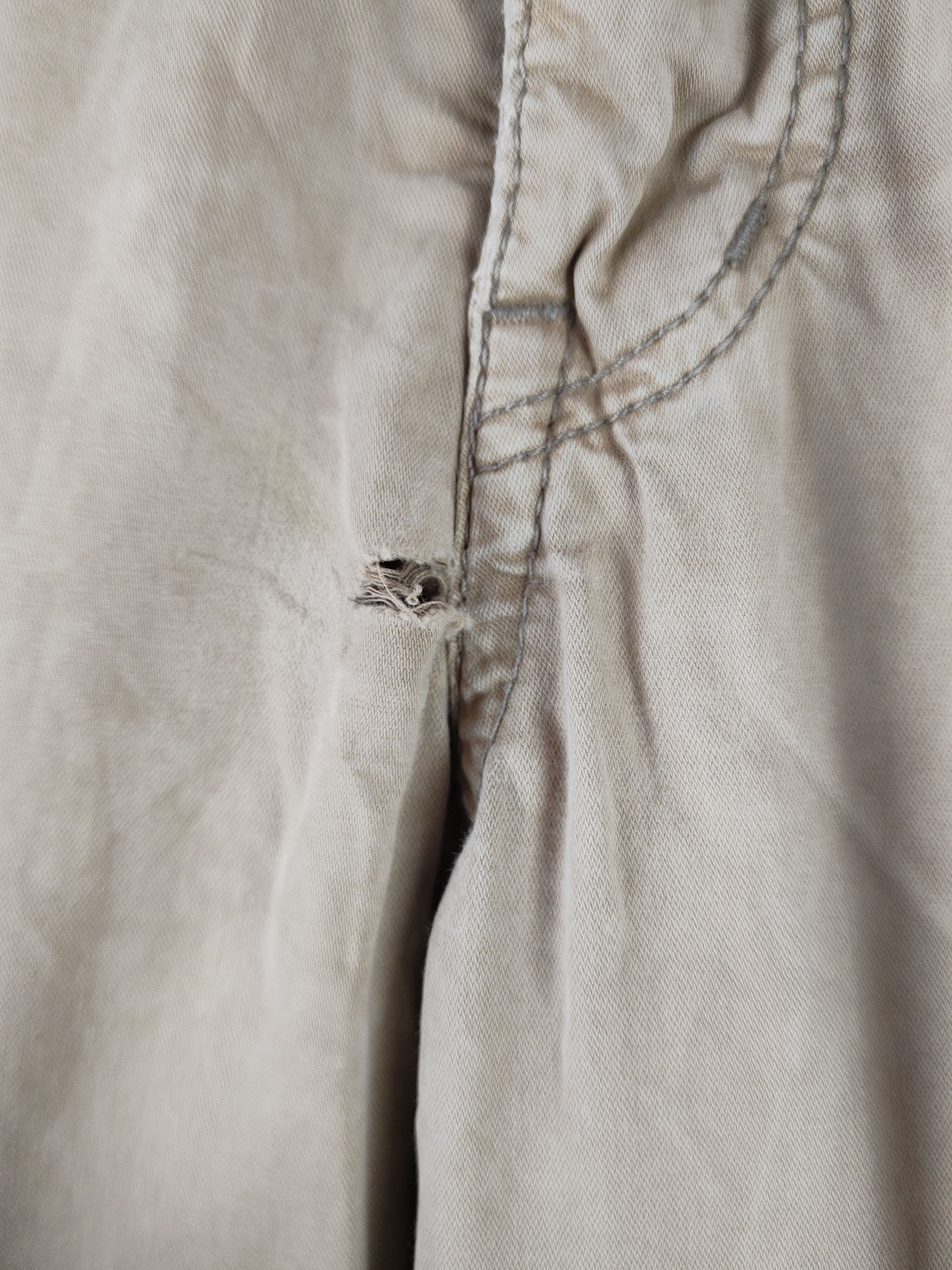 Japanese Brand DL Uniqlo Beige Multipocket Cargo Pants #1959 Size US 32 / EU 48 - 3 Thumbnail