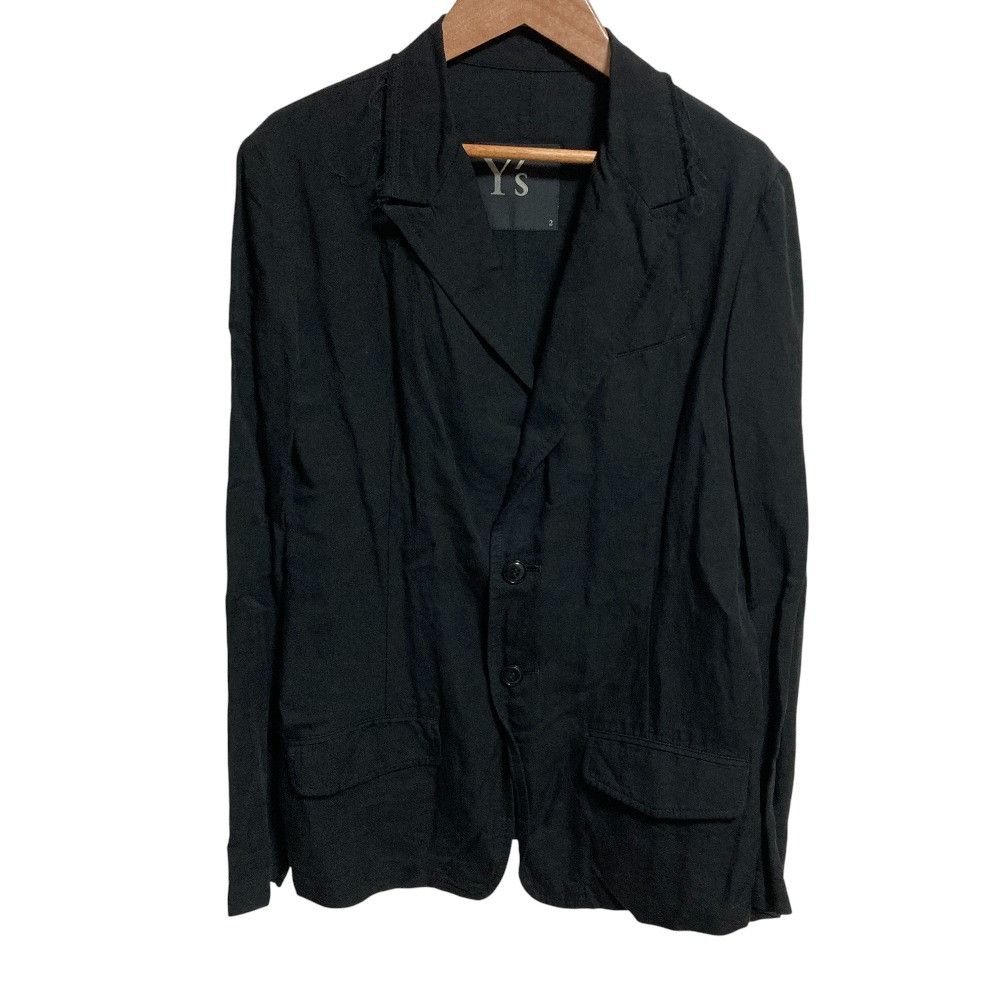 Other Yoji Yamamoto Yohji Yamamoto Tencel Linen Tailored Jacket Textile Outerwear YB-J07-200 DUTY FREE for USA Size ONE SIZE - 1 Thumbnail