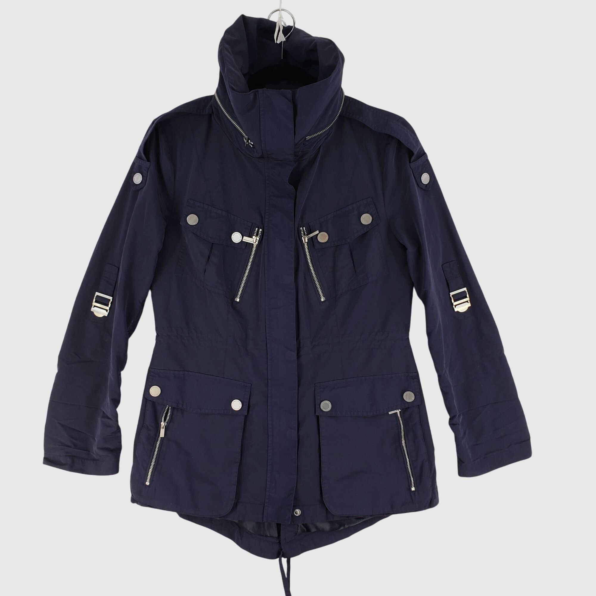 Bcbgmaxazria BCBGMaxAzria Brooke Utility Anorak Raincoat Womens Sz S Size S / US 4 / IT 40 - 1 Thumbnail
