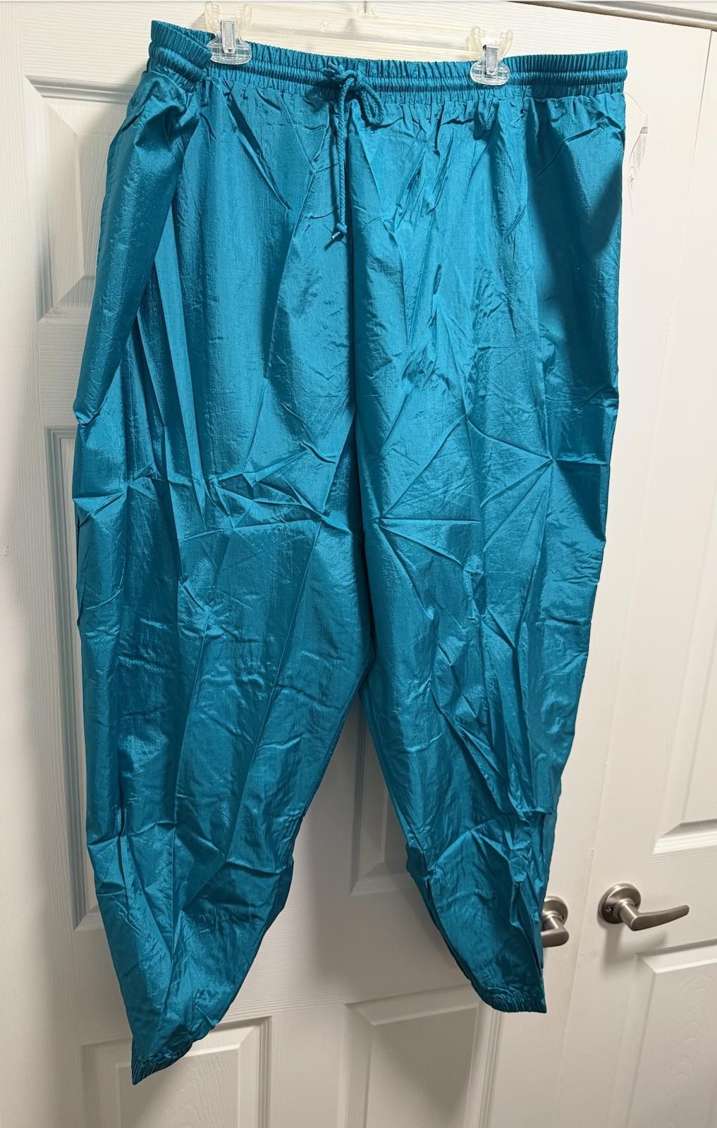 Designer Teal Bridge Gate/ Ridge Gate Track Pants 4X – NWT Vintage Size 30" / US 8 / IT 44 - 4 Thumbnail