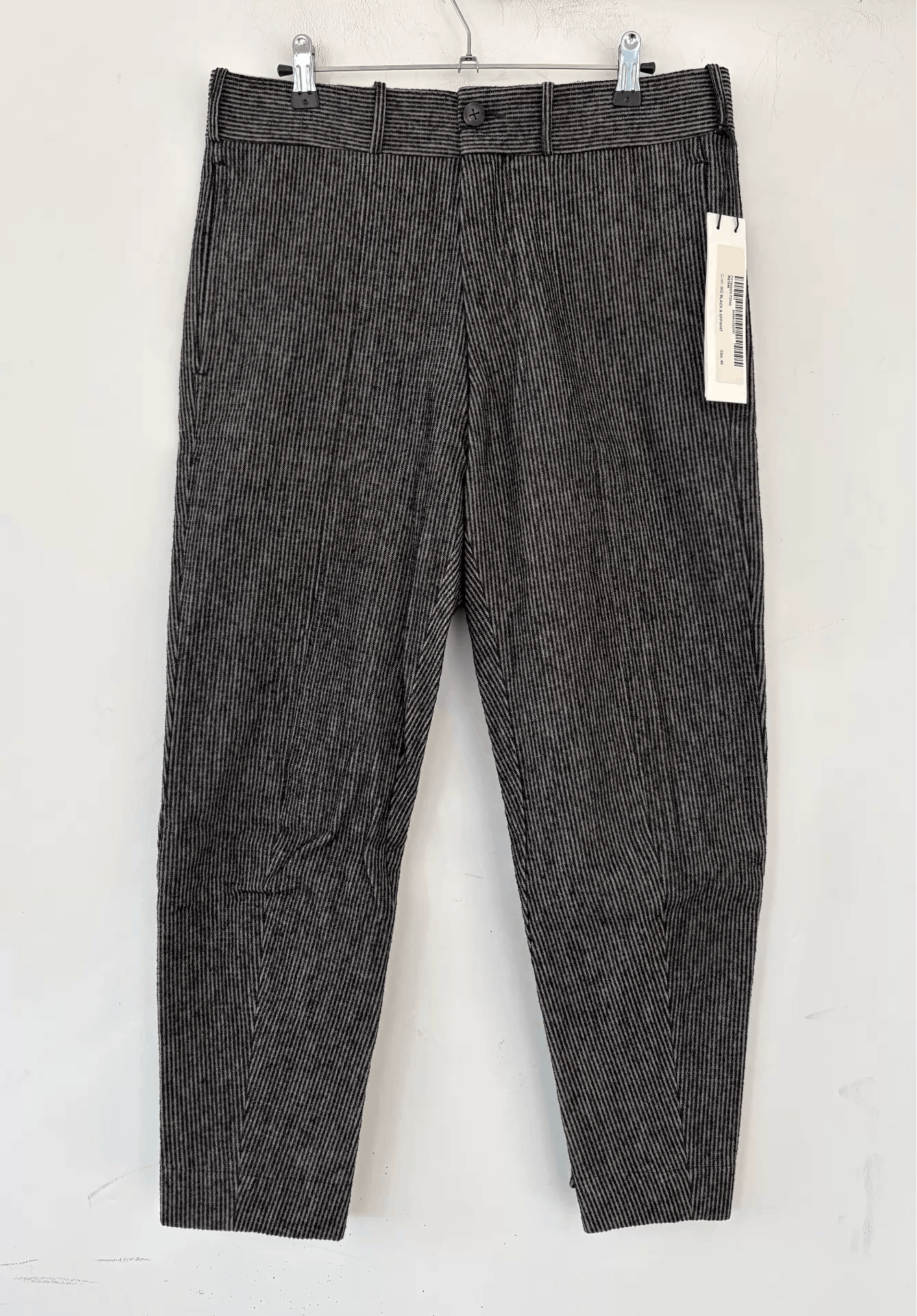 Damir Doma Damir Doma Men's Wool-blend Striped Trousers Ｑ21 Size US 34 / EU 50 - 1 Thumbnail