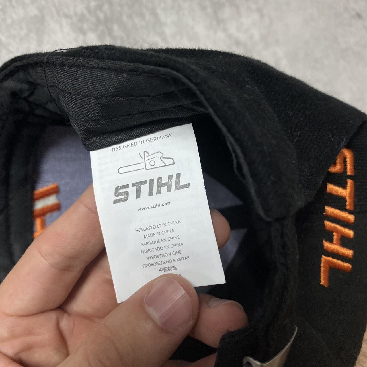 Other Black and orange Stihl baseball cap Size ONE SIZE - 4 Thumbnail