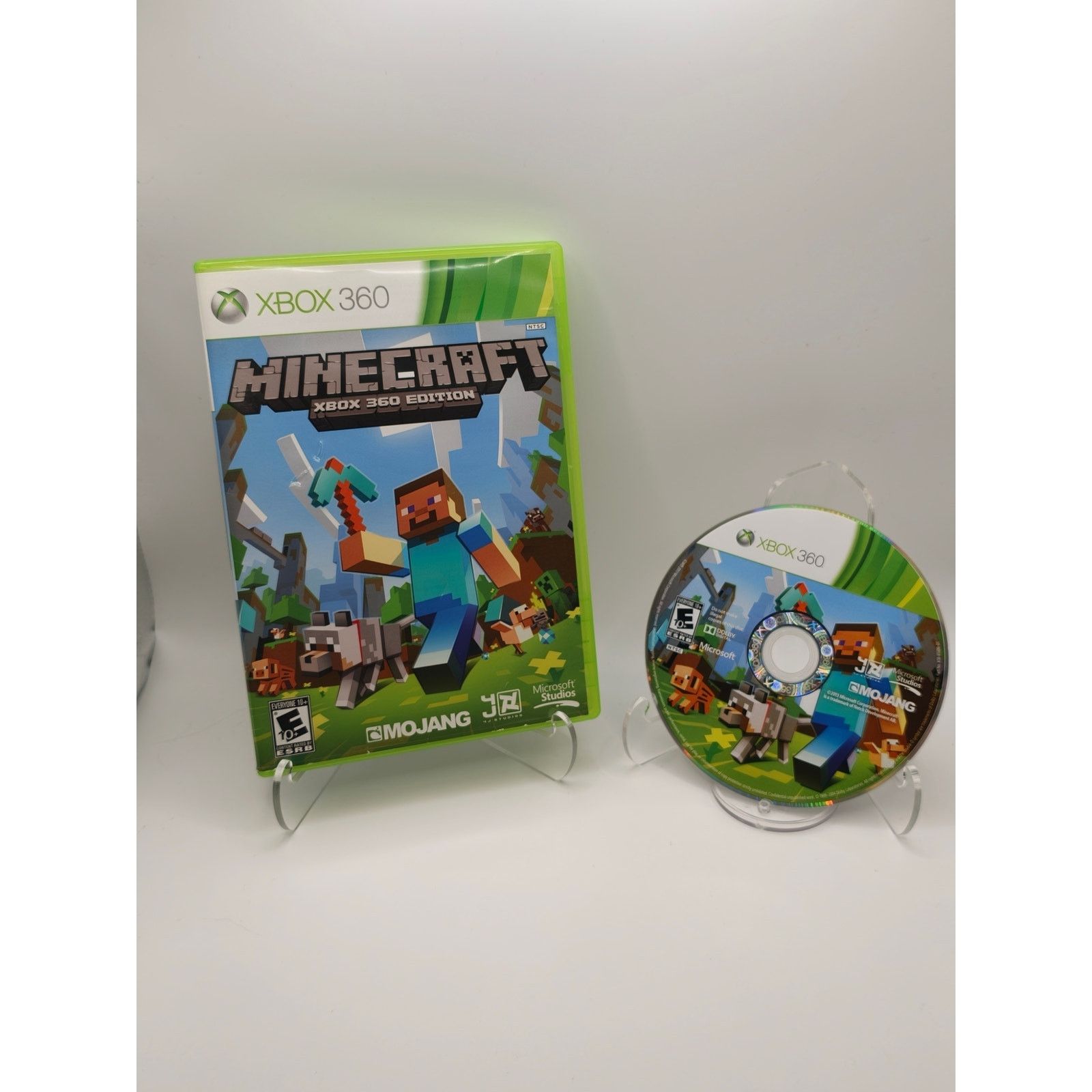 Minecraft Xbox 360 Edition Case & Disc – Mojang Sandbox in Green, Men's (Size 26)