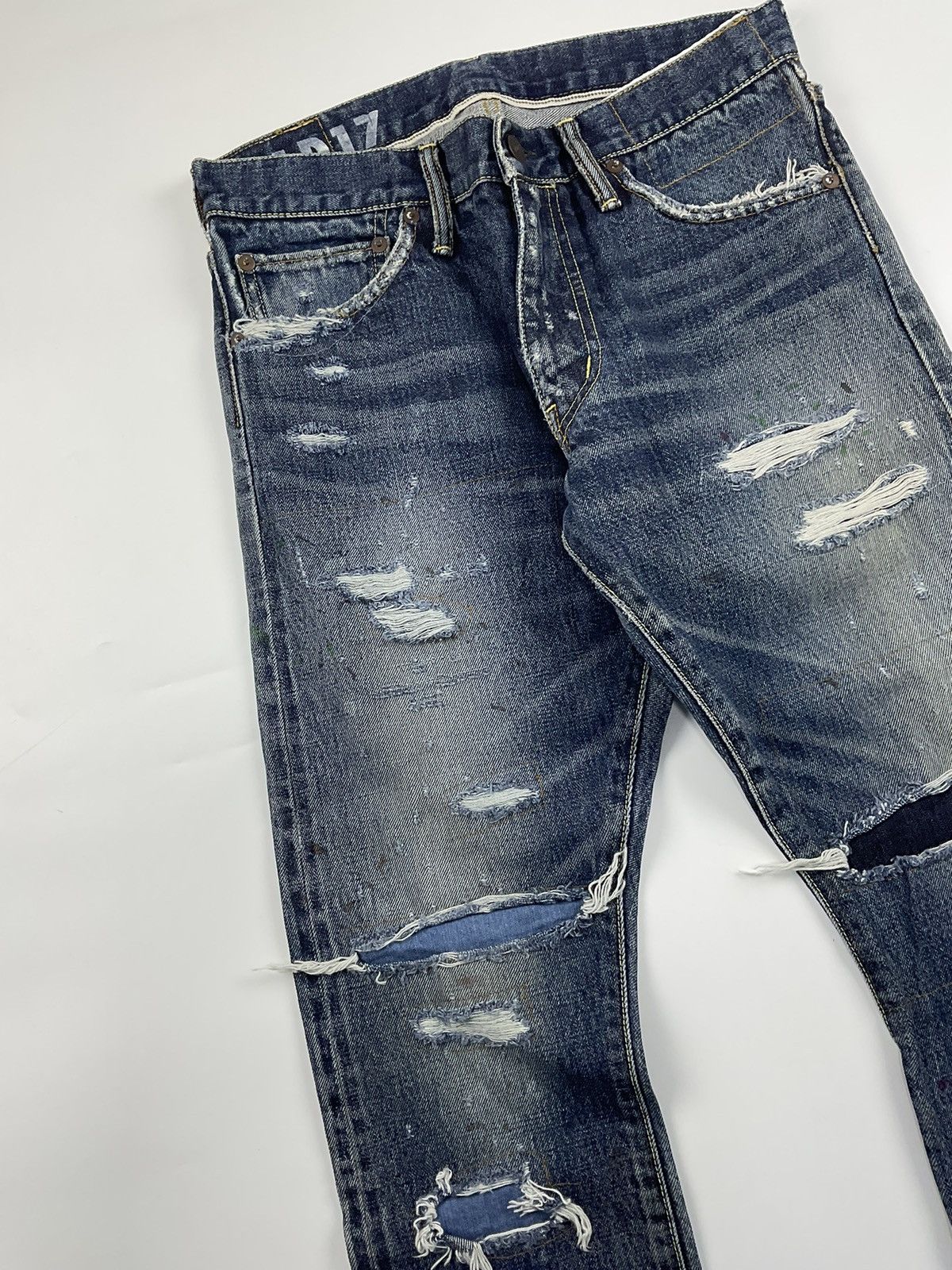 Visvim Visvim S/S'20 Social Sculpture 14 Damaged-17 FIL Exclusive Size US 30 / EU 46 - 3 Thumbnail