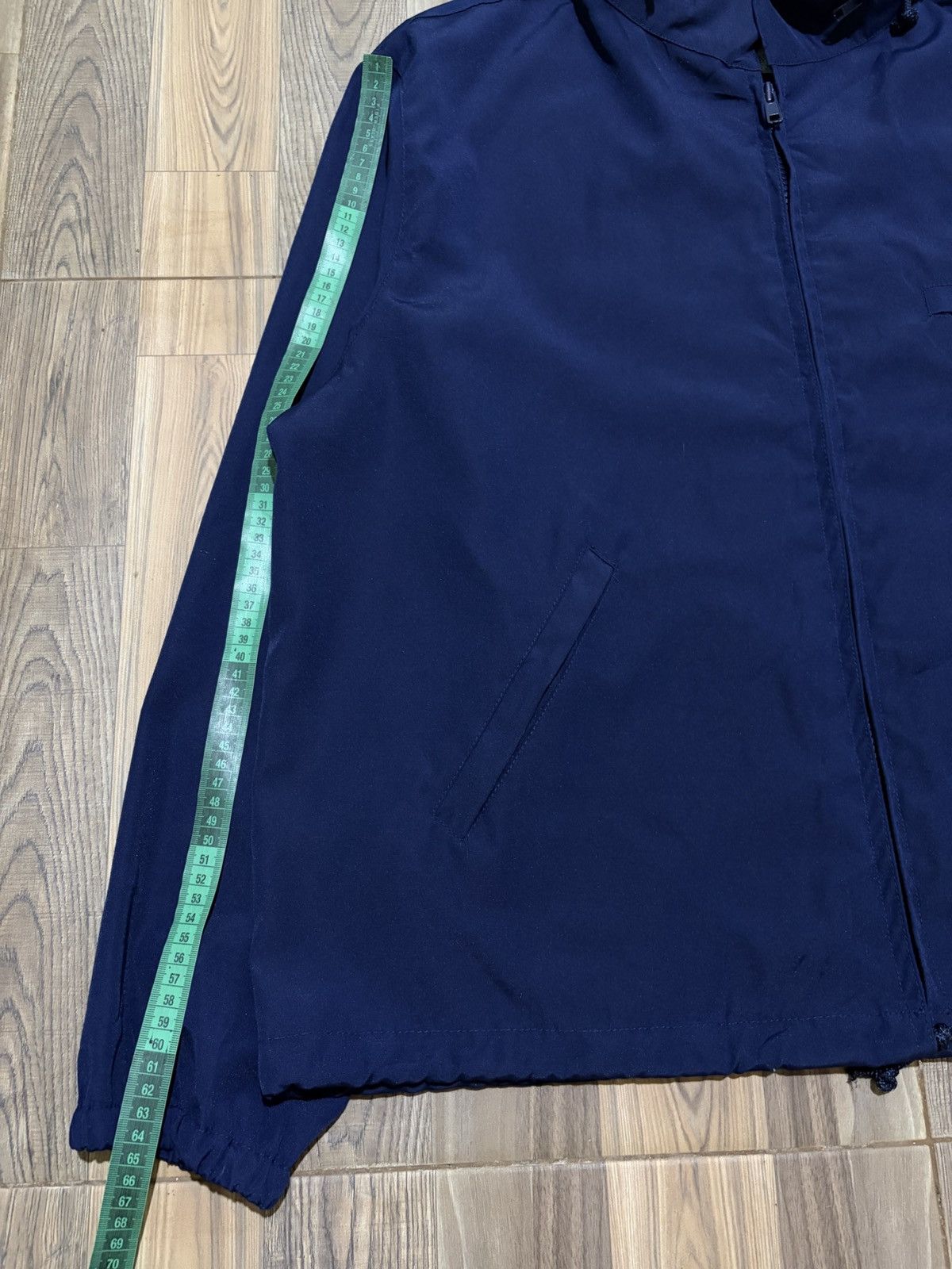 Armani VINTAGE ARMANI JEANS HIDDEN HOODIE JACKET Size US L / EU 52-54 / 3 - 13 Thumbnail