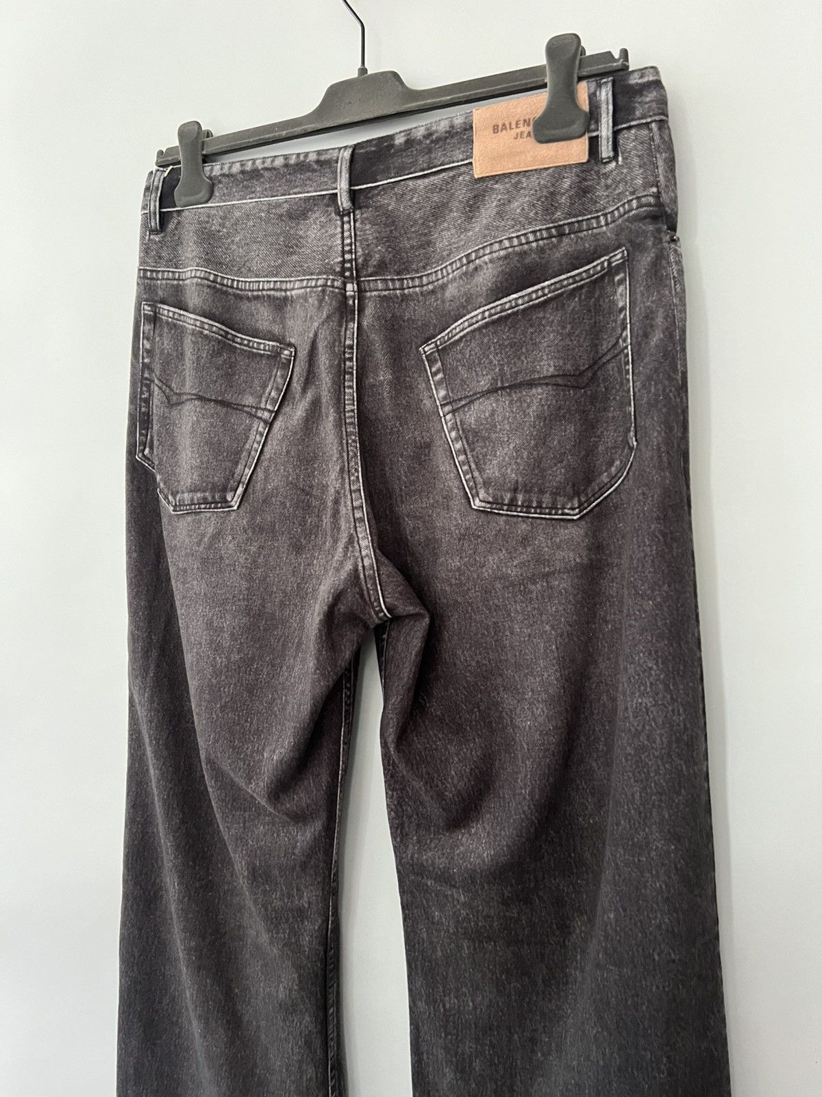 Balenciaga Balenciaga Denim Trompe L’Oleil Print Pant Jeans Size US 34 / EU 50 - 9 Thumbnail