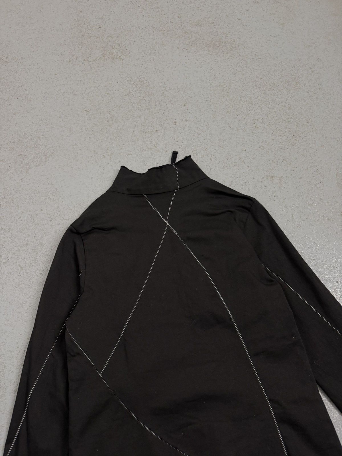 Thom Krom Avant-garde Thom Krom Sewn Zip Distressed Jacket Size US M / EU 48-50 / 2 - 17 Thumbnail
