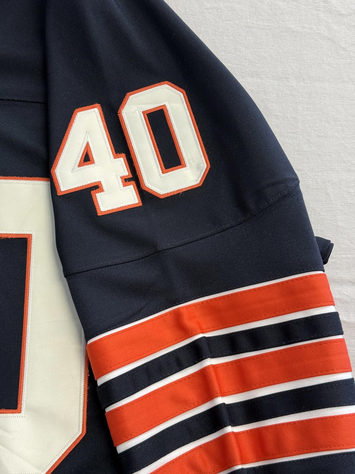 Designer Gale Sayers NFL Jersey Chicago Bears #40 Mitchell & Ness 58 Size US XXL / EU 58 / 5 - 6 Thumbnail