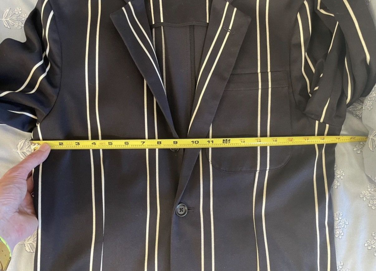 Rugby Ralph Lauren Rugby Ralph Lauren Ivy Style Striped Twill Blazer Small Size 38R - 9 Thumbnail