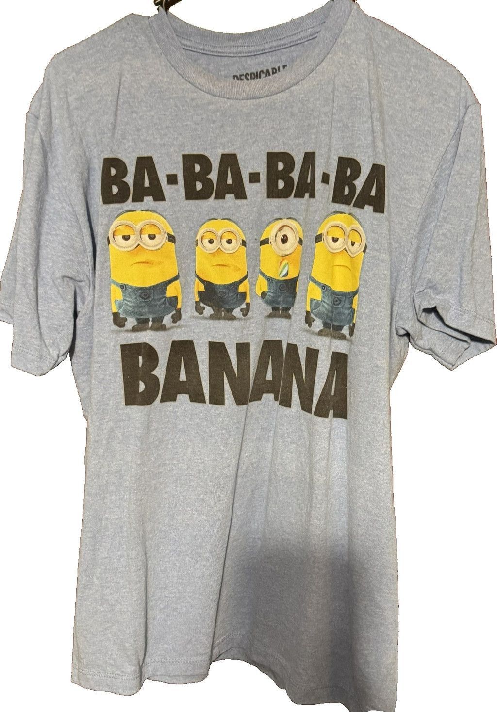 The Unbranded Brand Minions Despicable Me 2 T-Shirt Men's Size L Blue Size US L / EU 52-54 / 3 - 1 Thumbnail