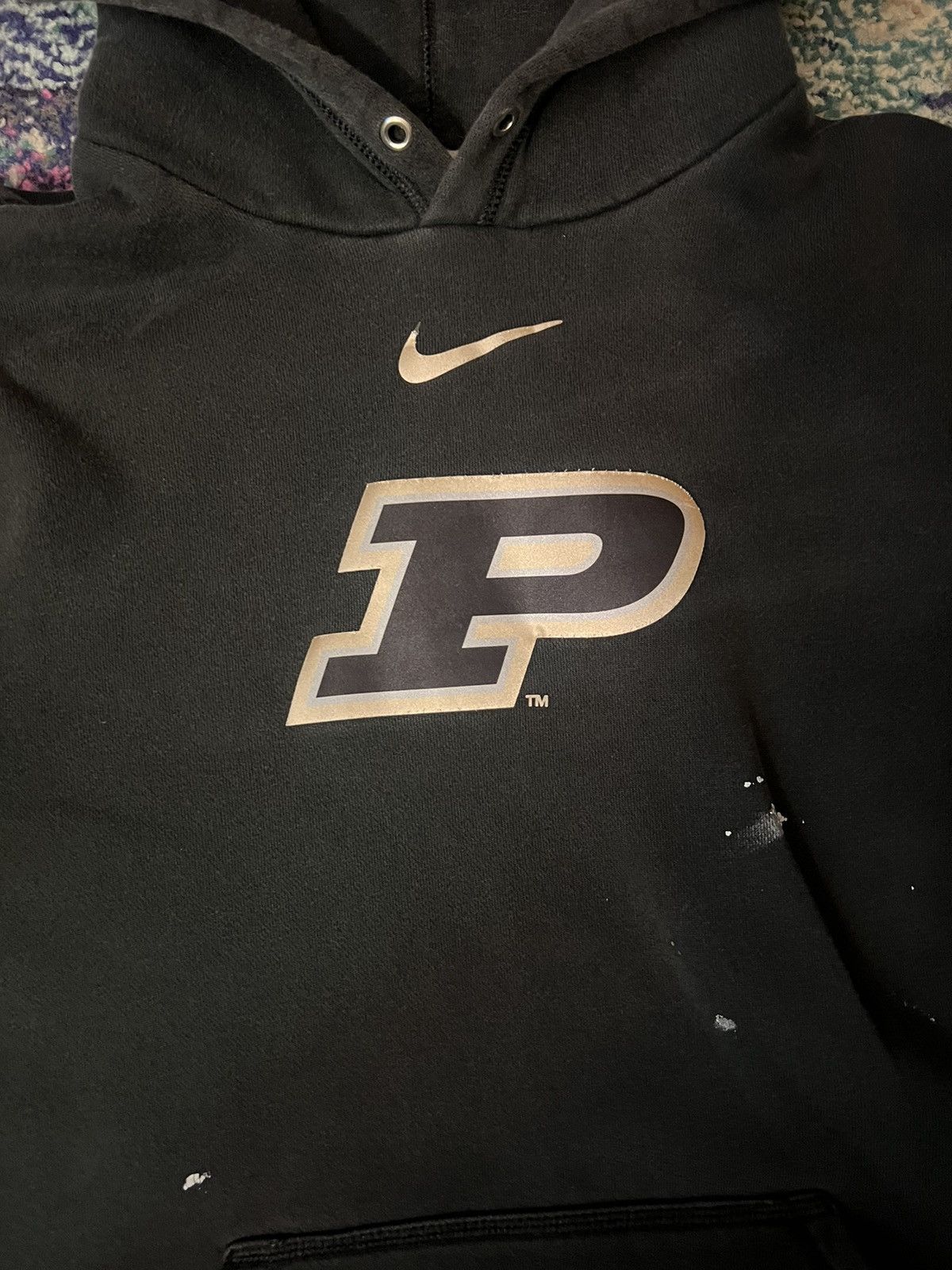 NCAA Vintage Nike Purdue University Hoodie Size US XL / EU 56 / 4 - 2 Thumbnail