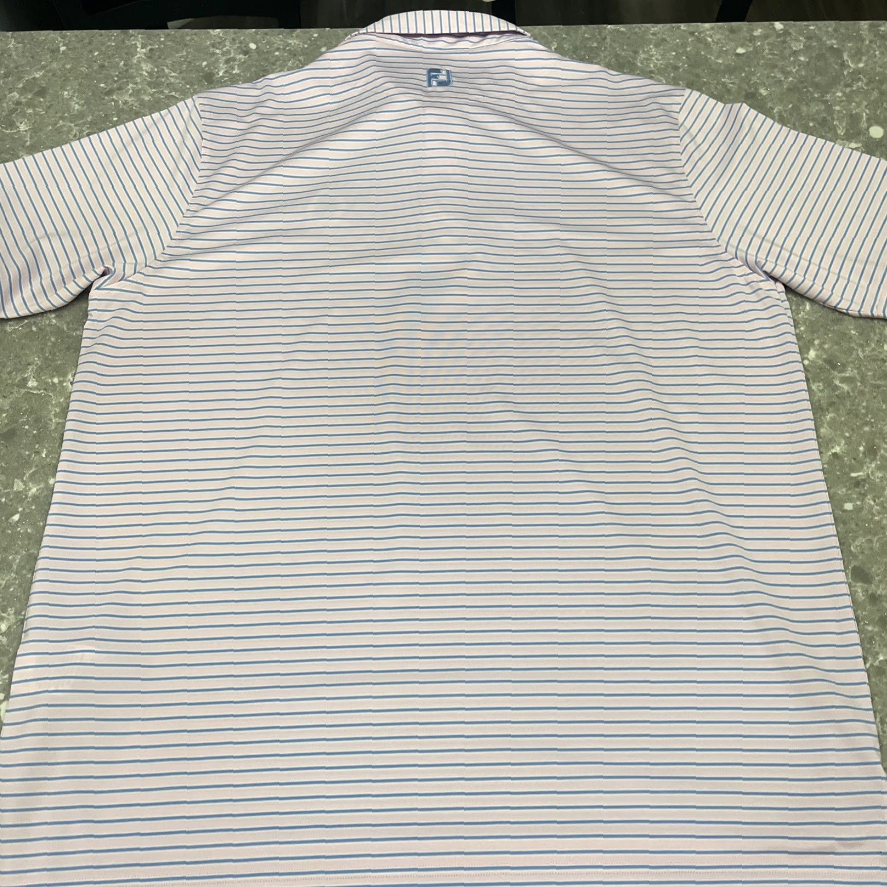 Footjoy FootJoy Polo Shirt Mens XL Pink Stripe Striped Golf Athletic Pine Lake Country Club 1952 Multicolor Countries 1952 Shirt Size US XL / EU 56 / 4 - 6 Thumbnail