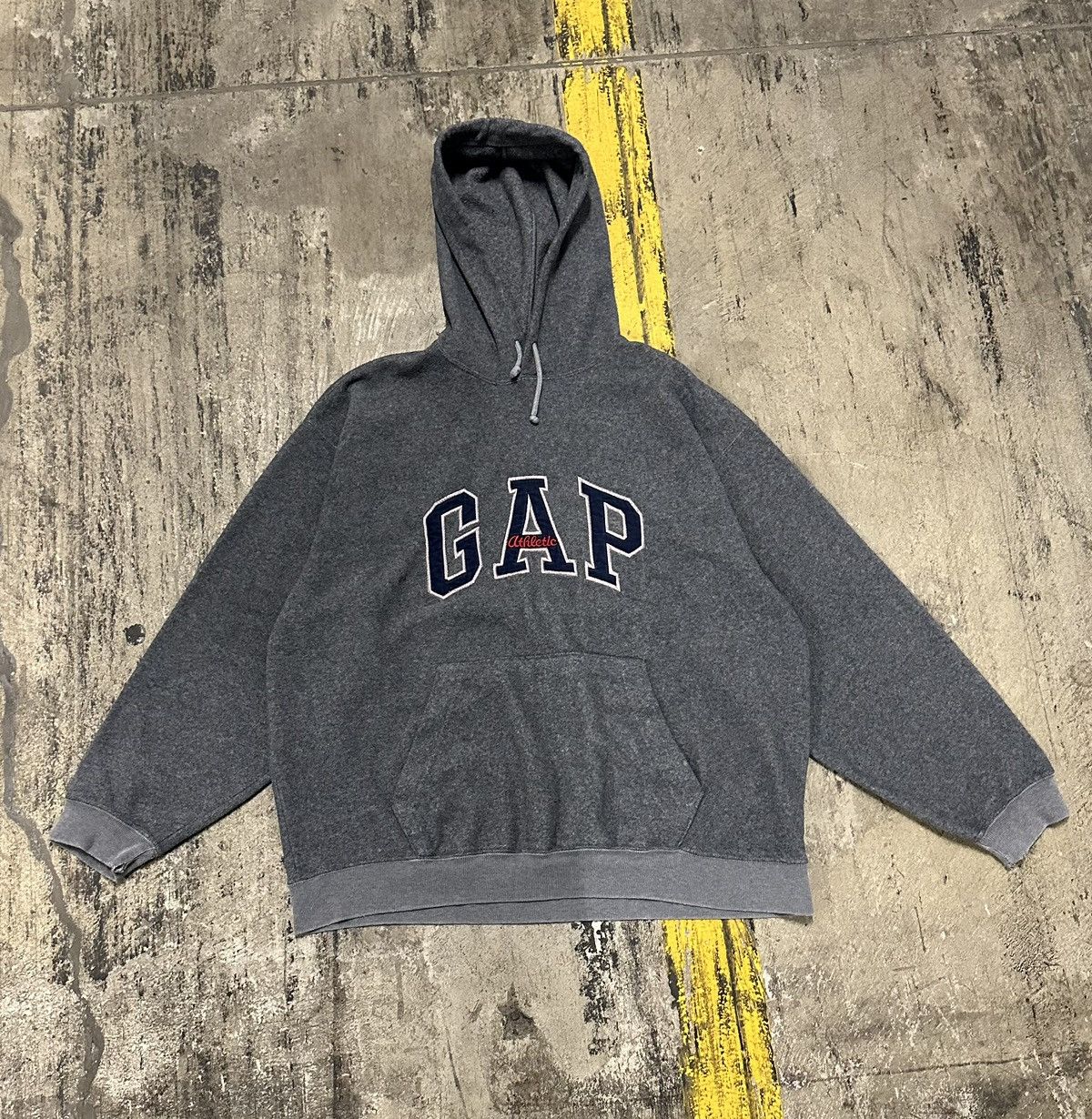 Gap × Vintage Y2K GAP fleece hoodie Size US L / EU 52-54 / 3 - 1 Thumbnail
