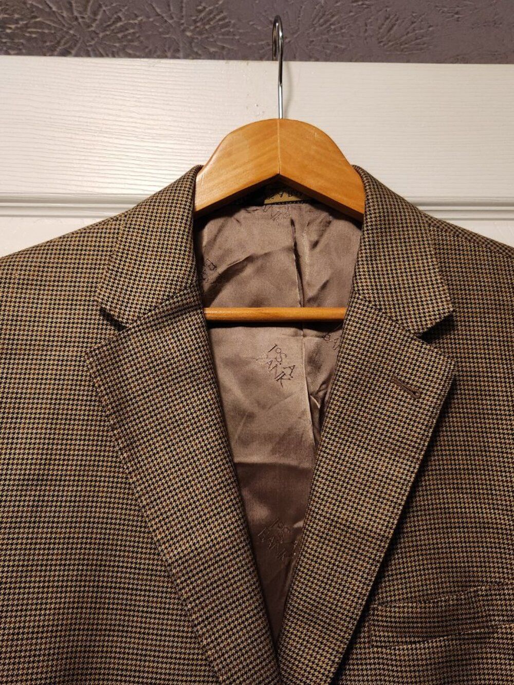 Jos. A. Bank Jos.a.bank men's 53%silk47%wool sport coat blazer jacket 42S Size 42S - 7 Thumbnail