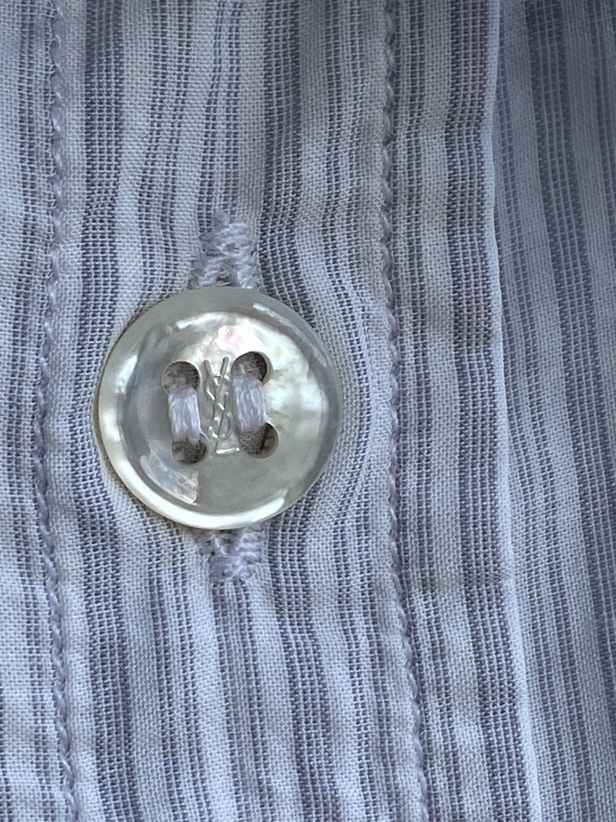 Yves Saint Laurent Super Light 2009 YSL Shirt Italy Summer Size US L / EU 52-54 / 3 - 5 Thumbnail
