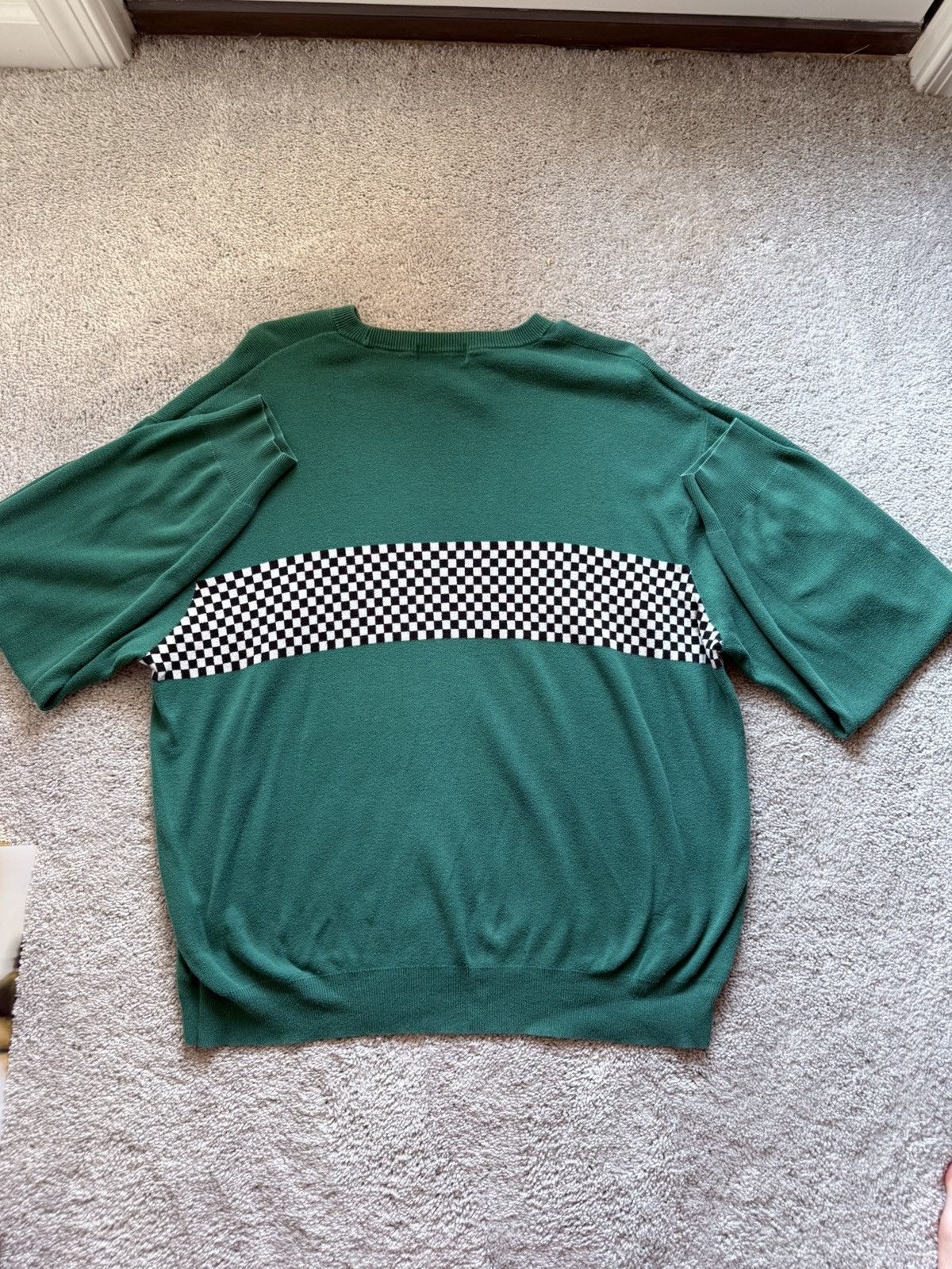 Supreme Good Condition Supreme Checkered Panel Crewneck Size US L / EU 52-54 / 3 - 2 Thumbnail