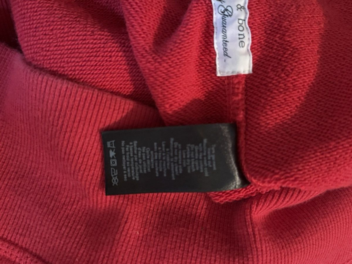 Rag & Bone Rag & Bone Red Sweatshirt with Dagger logo. Medium. Size US M / EU 48-50 / 2 - 6 Thumbnail