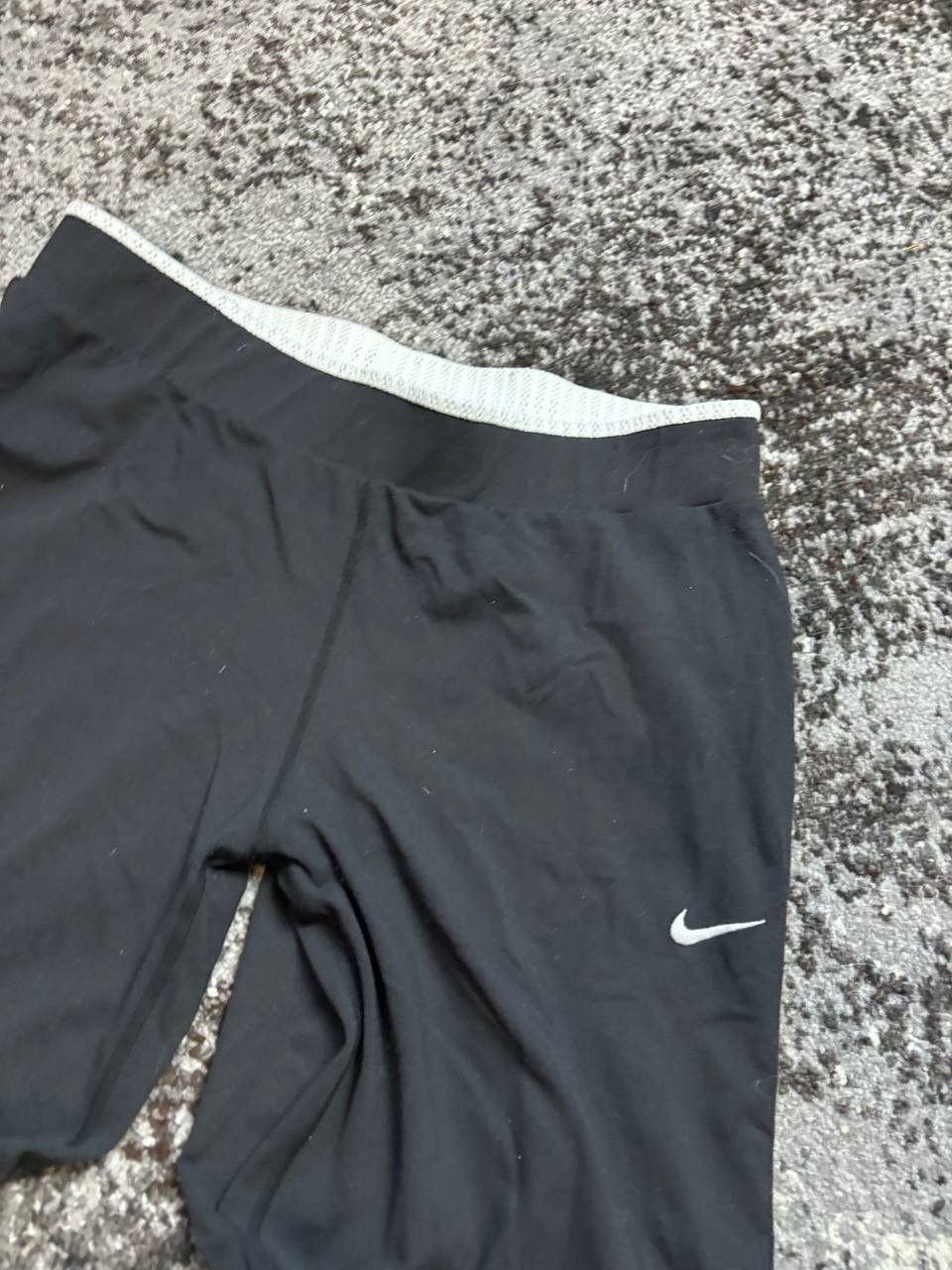 Nike × Vintage Vintage Y2K Nike Baggy Stripe Swoosh Logo Drill Pants Size US 32 / EU 48 - 3 Thumbnail