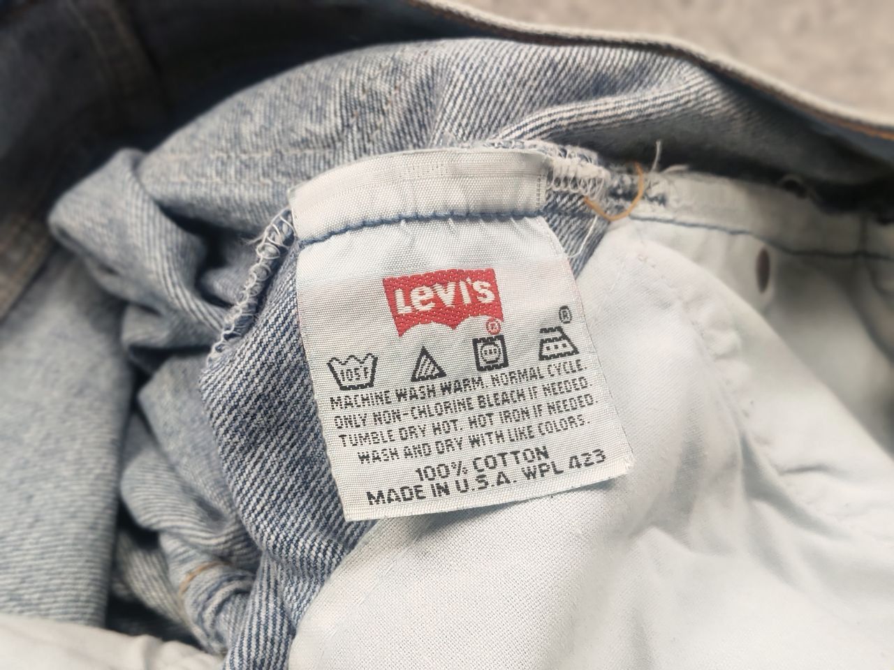 Levi's Vintage 90's Levi’s 501 Sashiko Logo Jeans junya watanabe Size US 32 / EU 48 - 18 Thumbnail