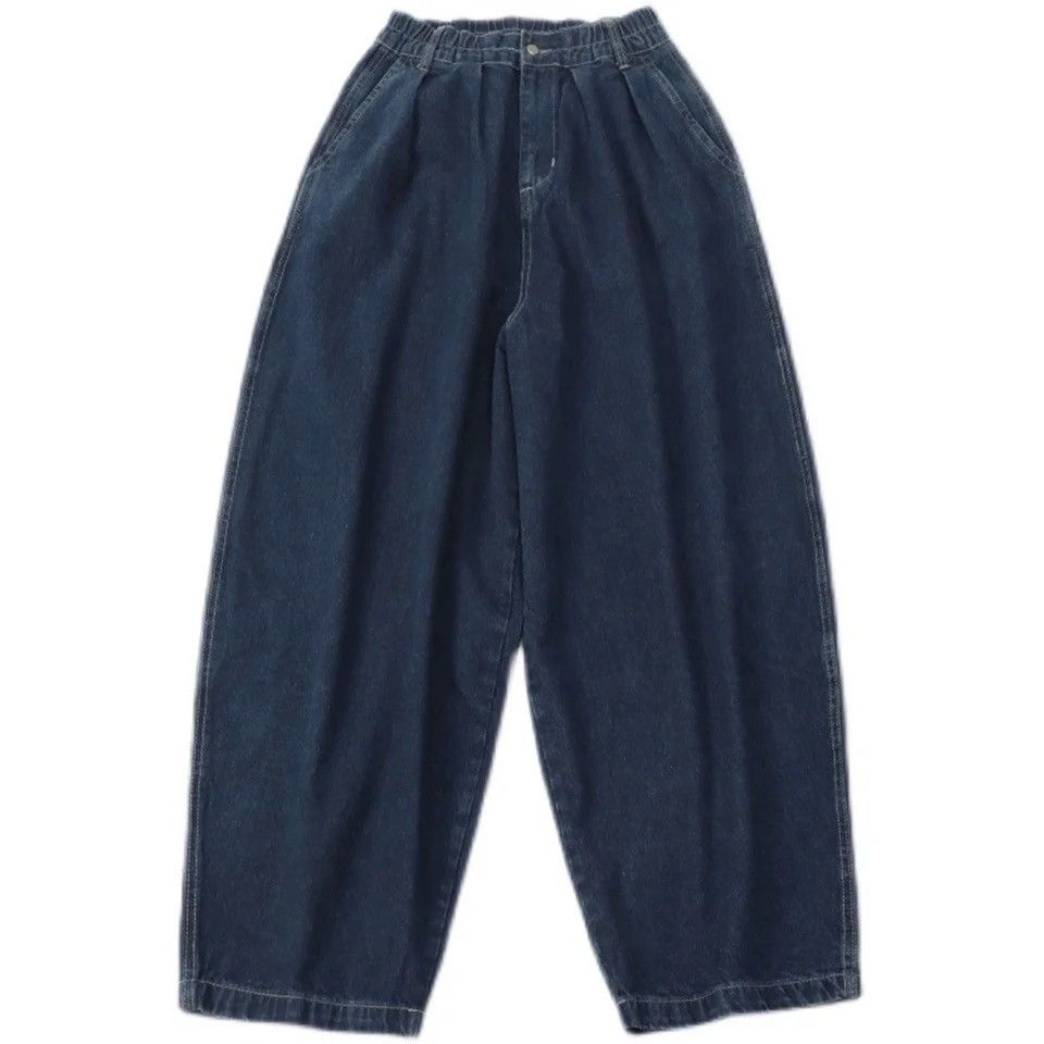 Vintage Cargo pants wide legs baggy jeans Korean loose straight y2k Size US 32 / EU 48 - 2 Thumbnail