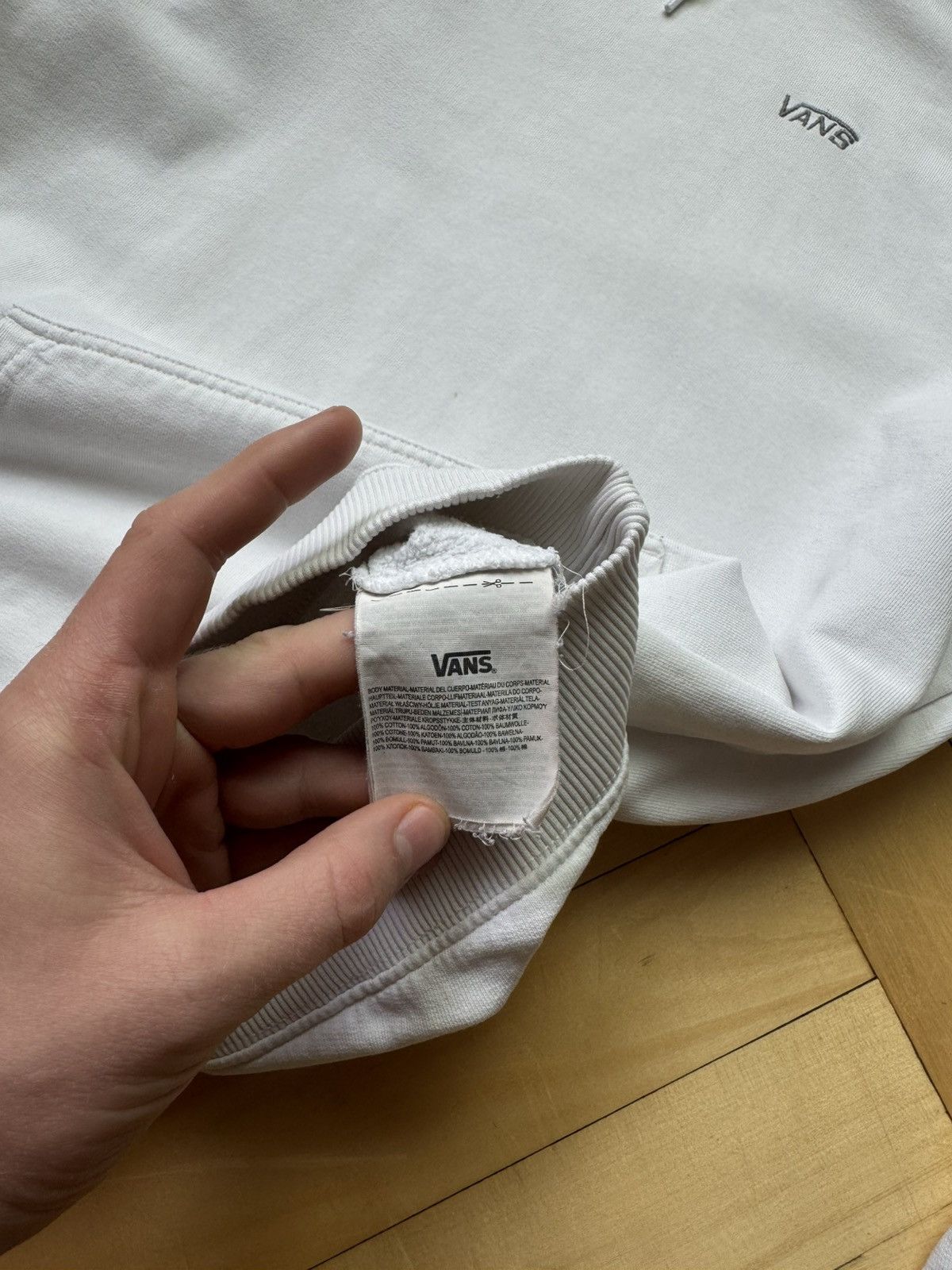Thrasher Official Vans Off The Wall x Thrasher Magazine Hoodie White Size US S / EU 44-46 / 1 - 7 Thumbnail