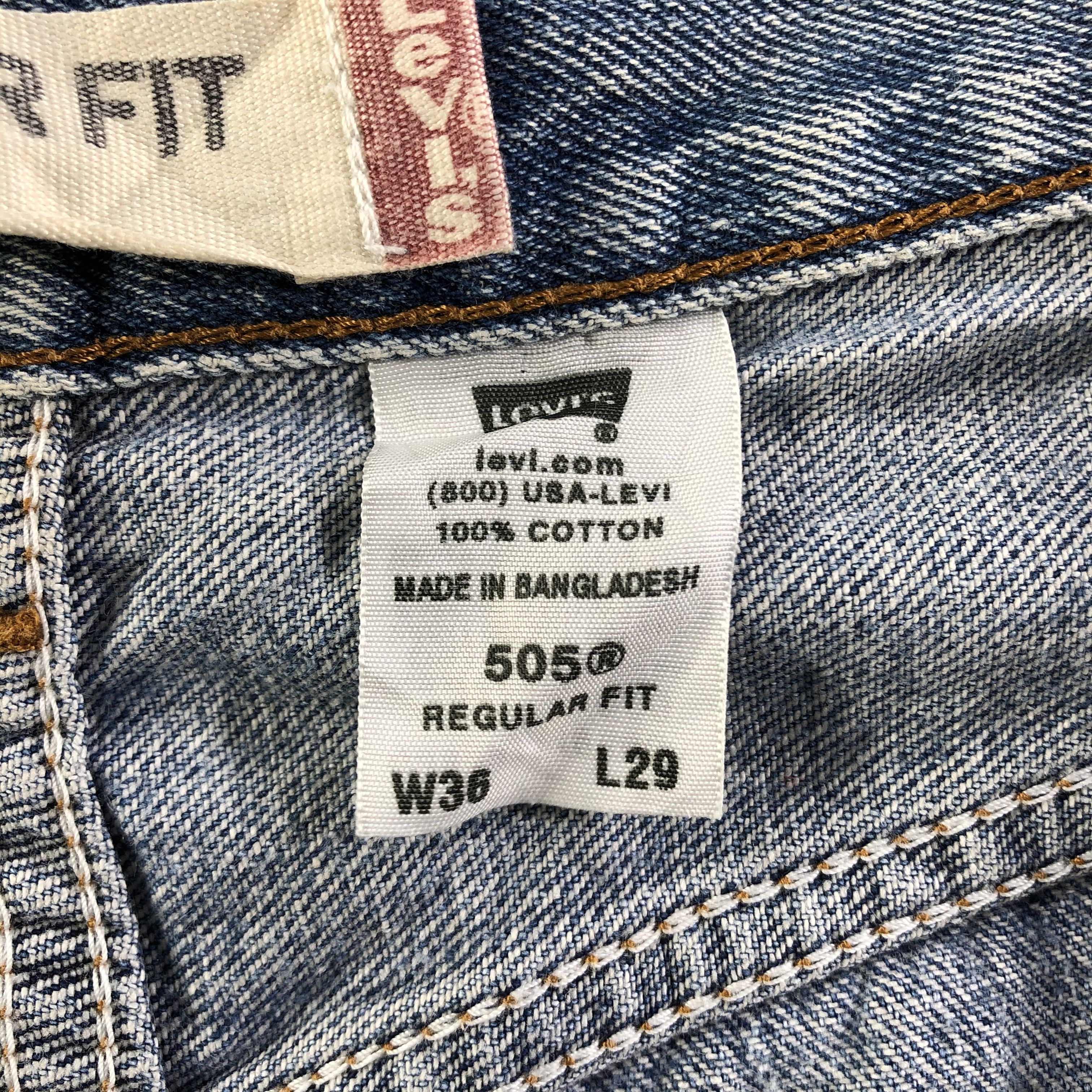 Levi's Vintage Levis 505 Jeans-J3220 Size US 36 / EU 52 - 11 Thumbnail