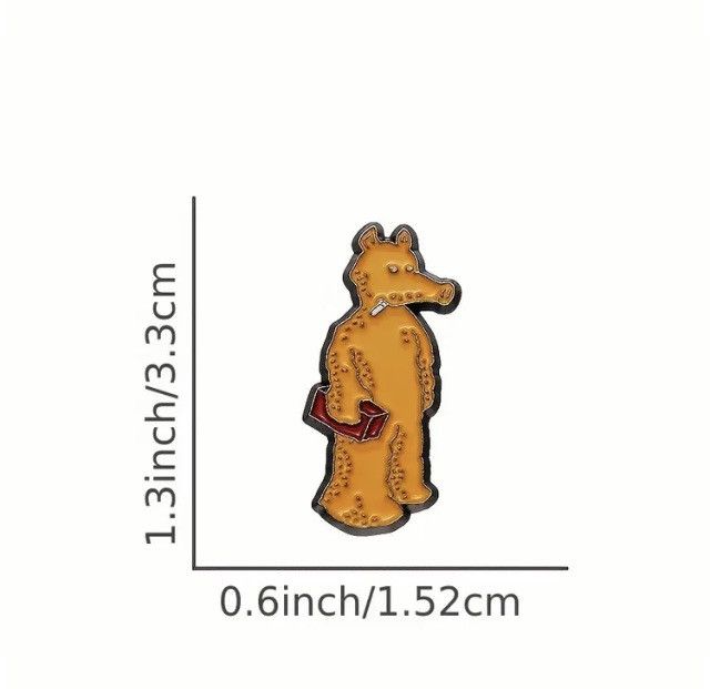Band Tees Quasimoto enamel pin Size ONE SIZE - 3 Thumbnail