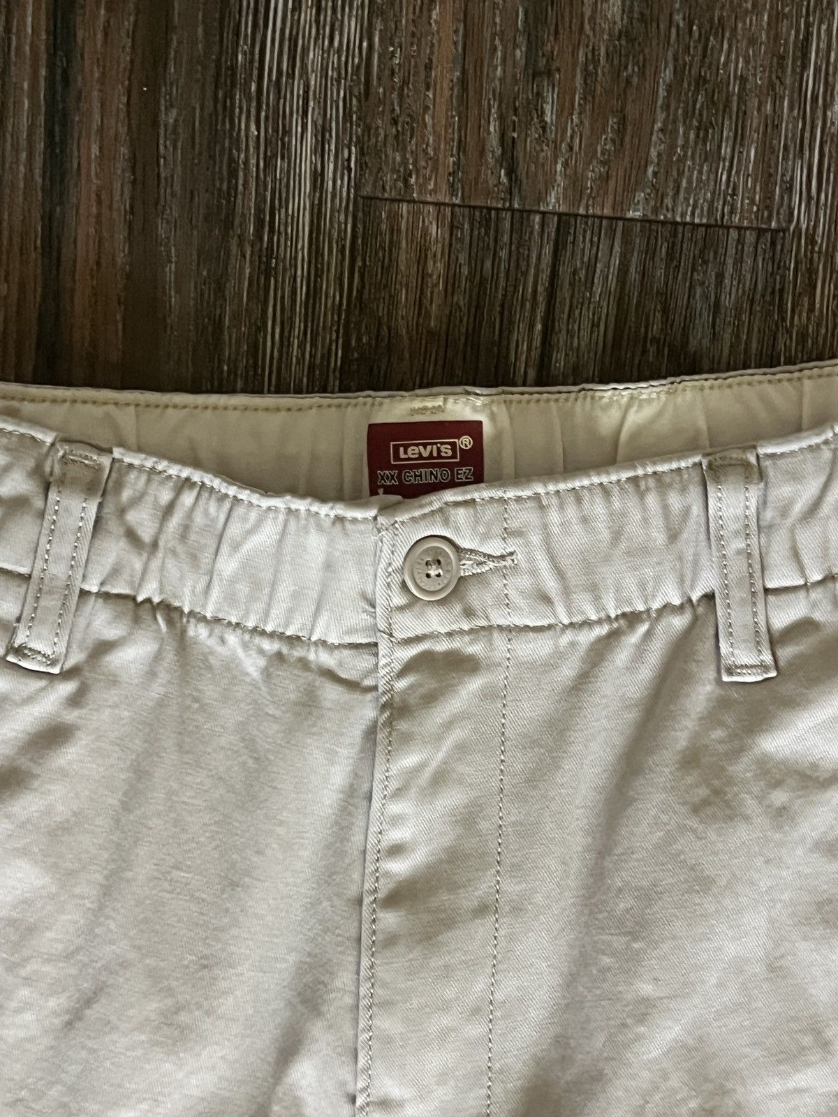 Levi's × Vintage levis khaki chino shorts Size US 34 / EU 50 - 2 Thumbnail