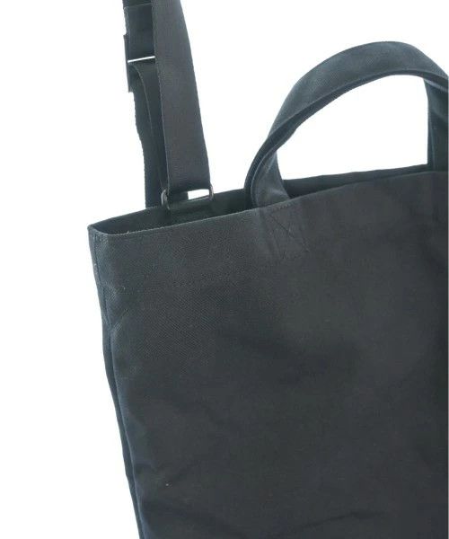 Comme des Garcons Homme Deux Tote Bag Shoulder strap Nylon Pocket Inside Plain Black Size ONE SIZE - 3 Thumbnail