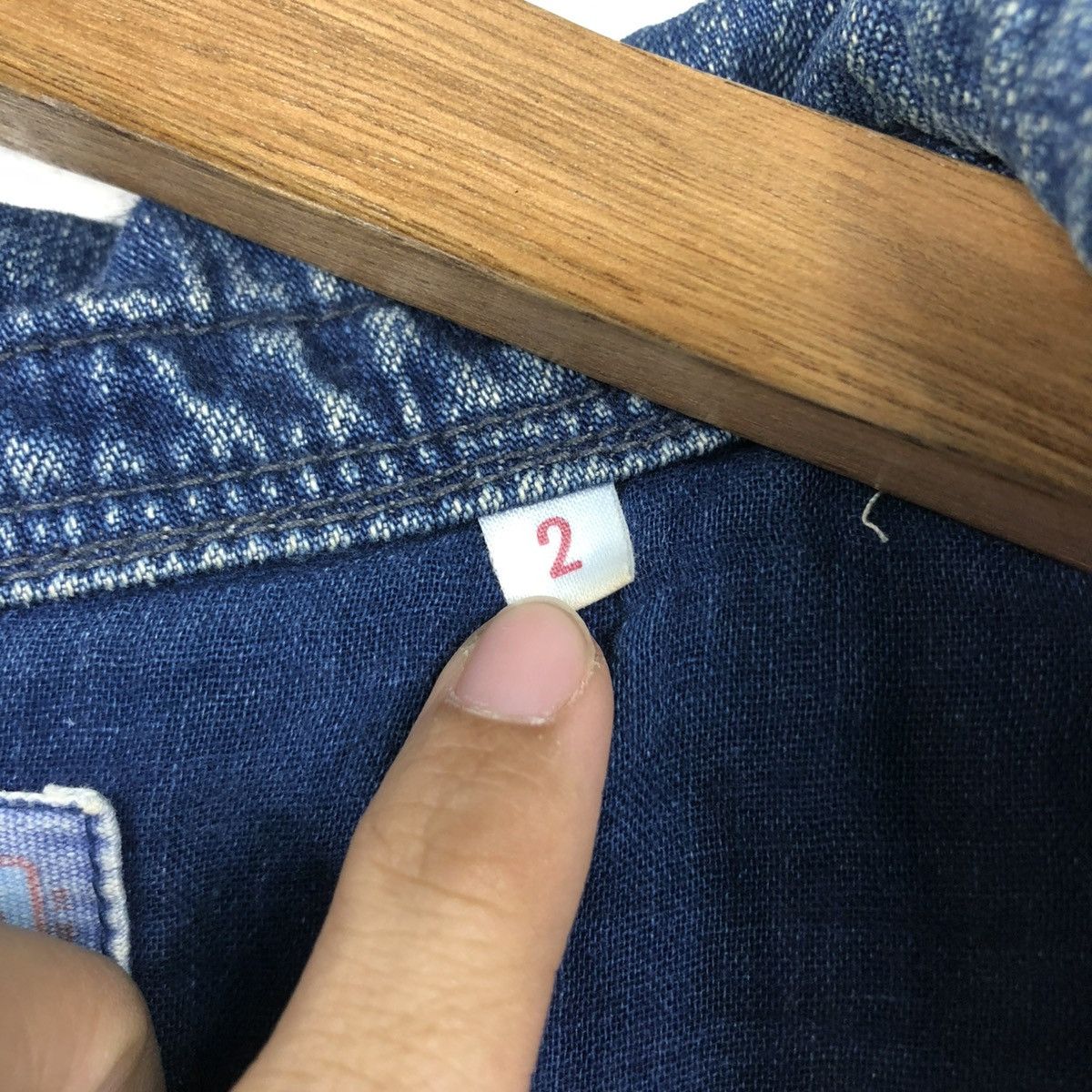 Blue Blue Japan 🔥VINTAGE DENIM JACKET DENIM PATCHWORK BLUE BLUE JAPAN Size US M / EU 48-50 / 2 - 19 Thumbnail