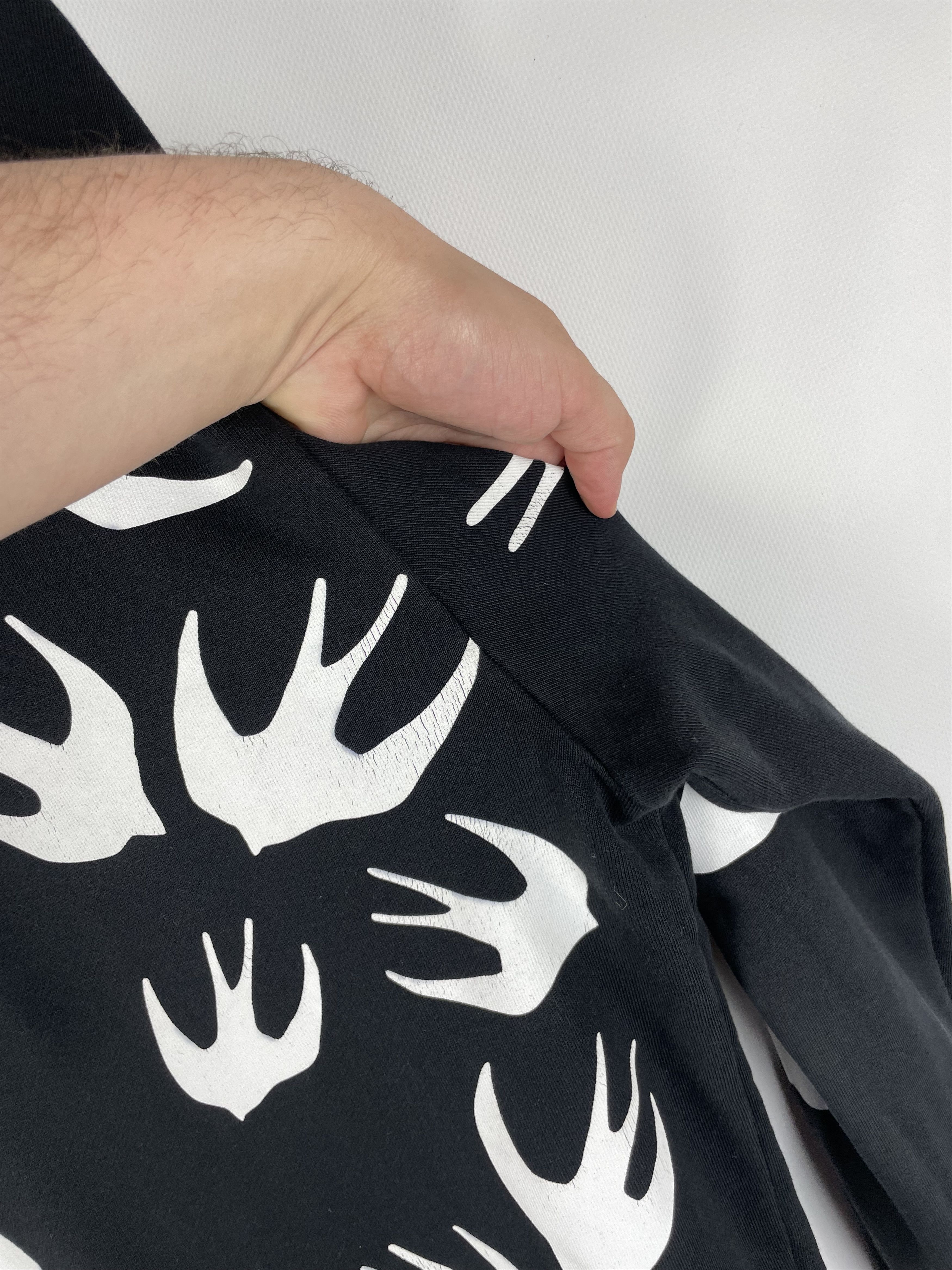 Alexander McQueen Alexander McQueen Bird Graphic Hoodie Size US XL / EU 56 / 4 - 6 Thumbnail