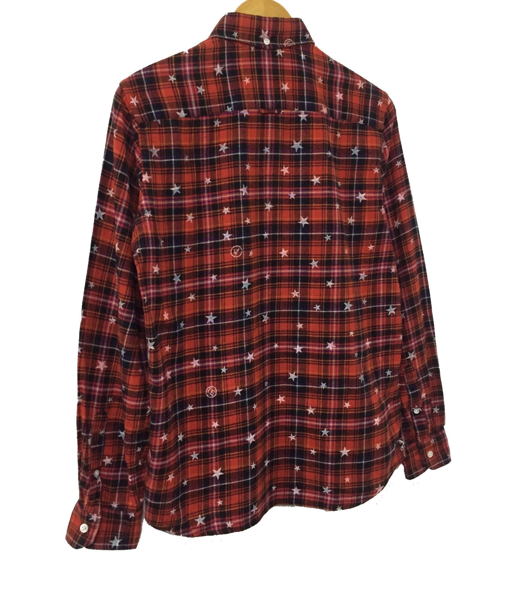 uniform experiment UNIFORM EXPERIMENT SOPHNET FRAGMENT JAPAN FLANNEL SHIRT Size US M / EU 48-50 / 2 - 8 Thumbnail