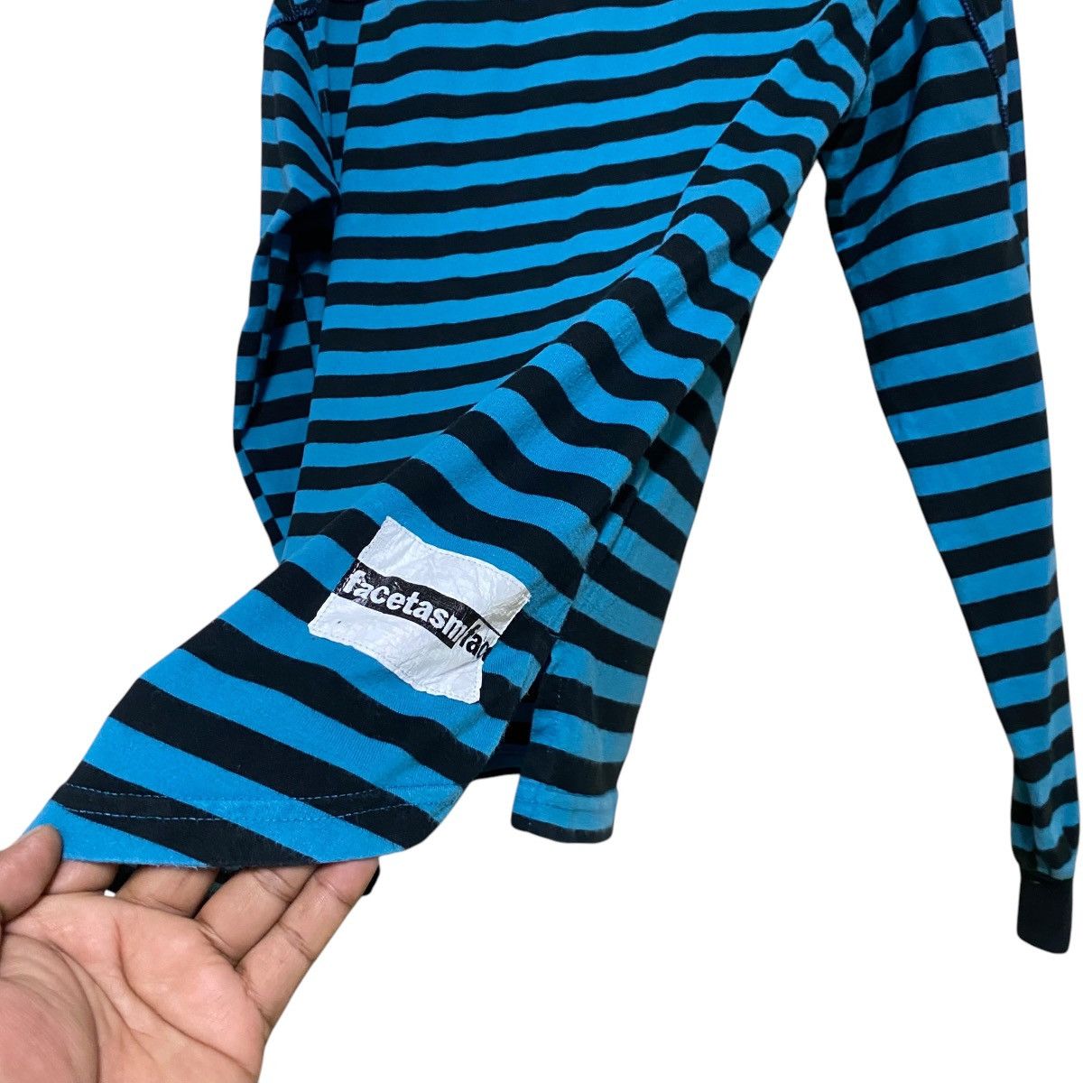 Facetasm Facetasm Striped Shirt Ribs Longsleeve Size US S / EU 44-46 / 1 - 10 Thumbnail