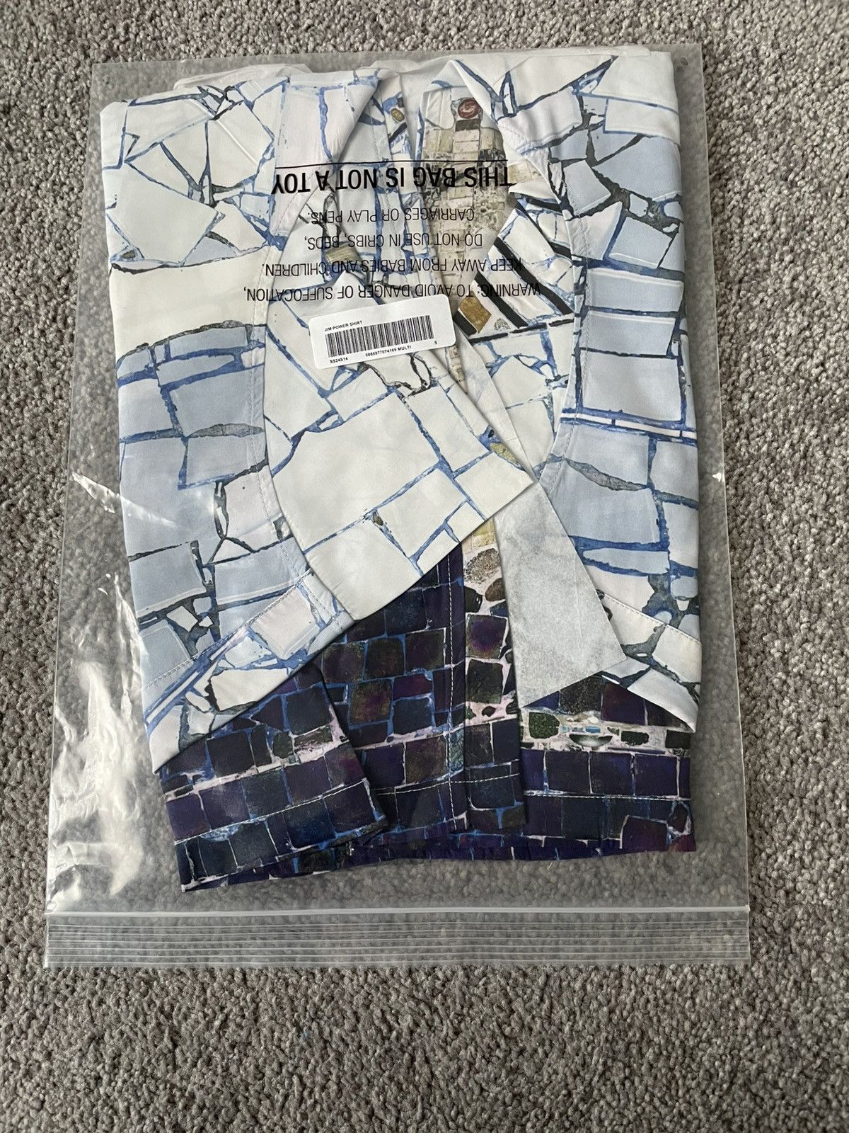 Supreme Supreme Mosaic S/S Shirt Size US S / EU 44-46 / 1 - 3 Thumbnail