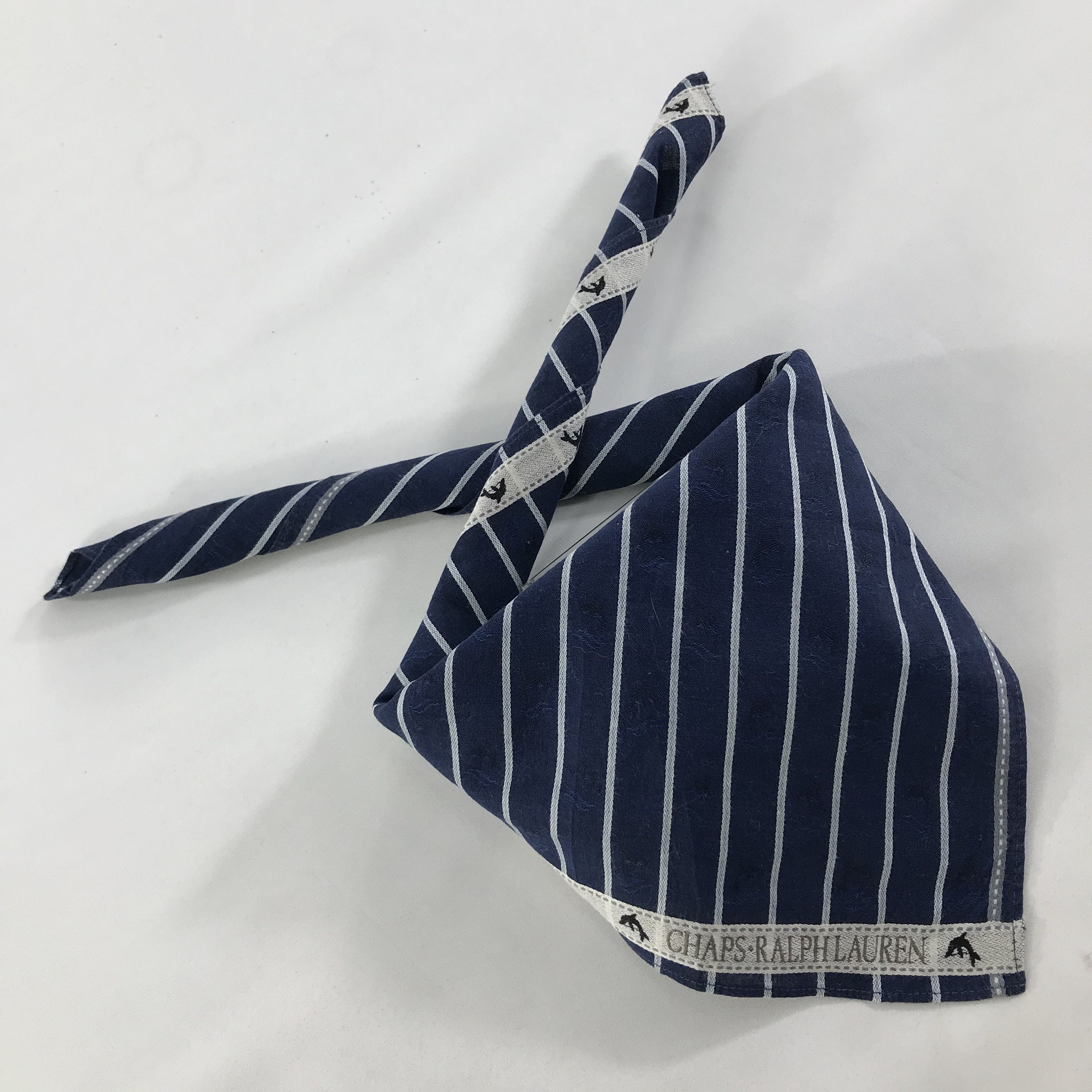 Chaps Ralph Lauren × Vintage Chaps Ralph Lauren Bandana / Handkerchief/Neckerchief -S1396 Size ONE SIZE - 4 Thumbnail