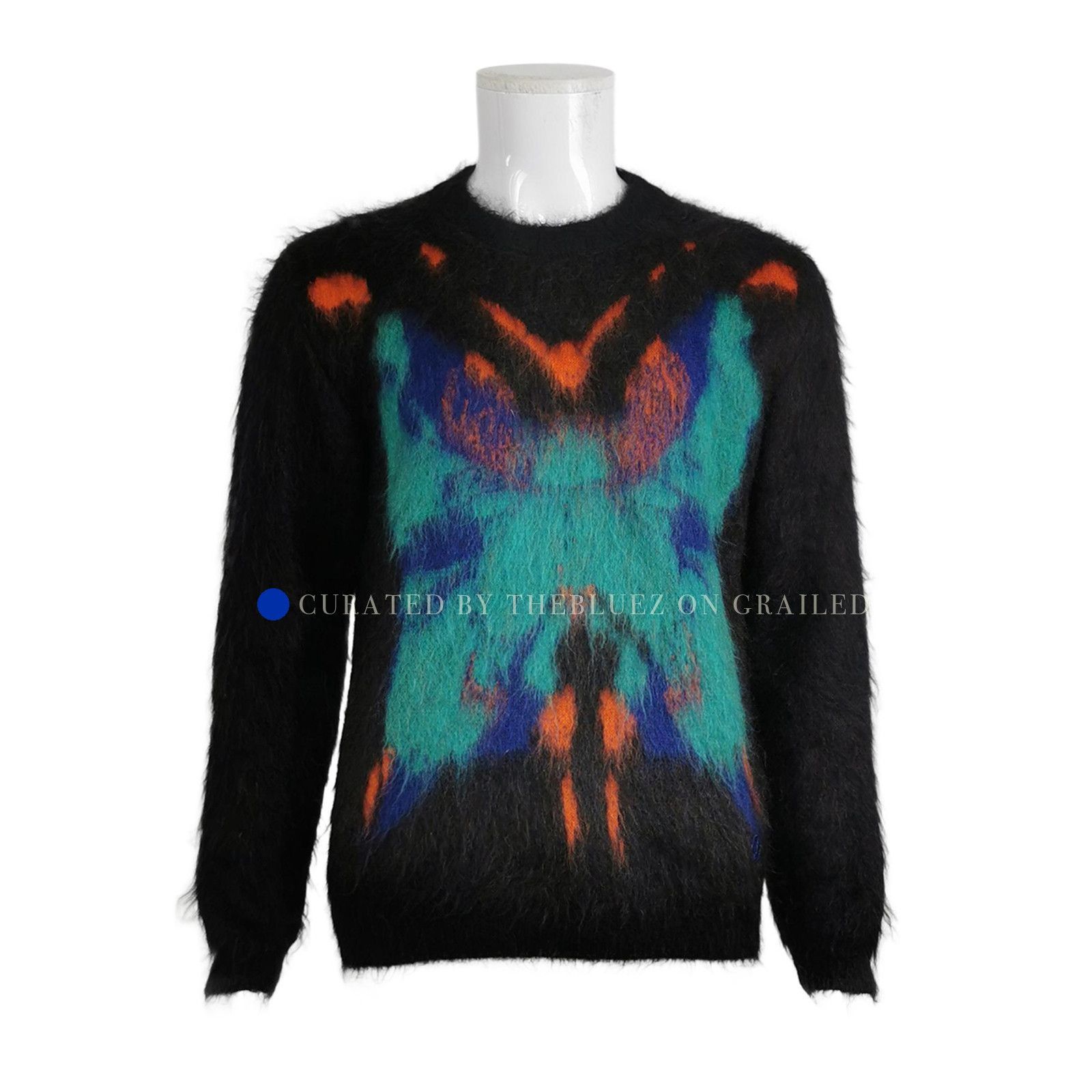 Louis Vuitton Vibrant Multi-Colored Mohair Sweater Size US M / EU 48-50 / 2 - 1 Thumbnail